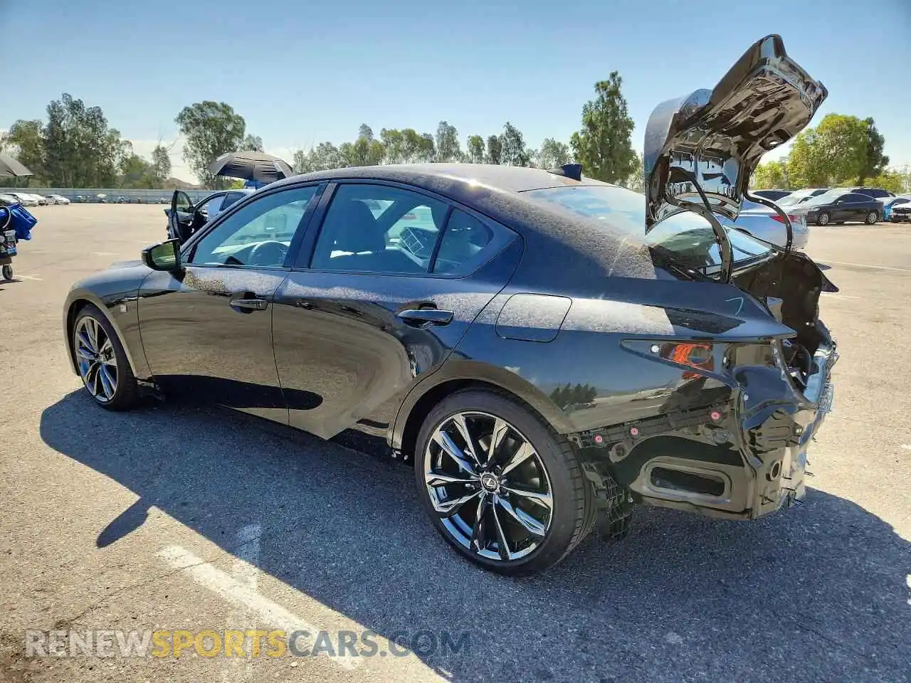 2 Photograph of a damaged car JTHGZ1B2XS5087550 LEXUS IS 2025