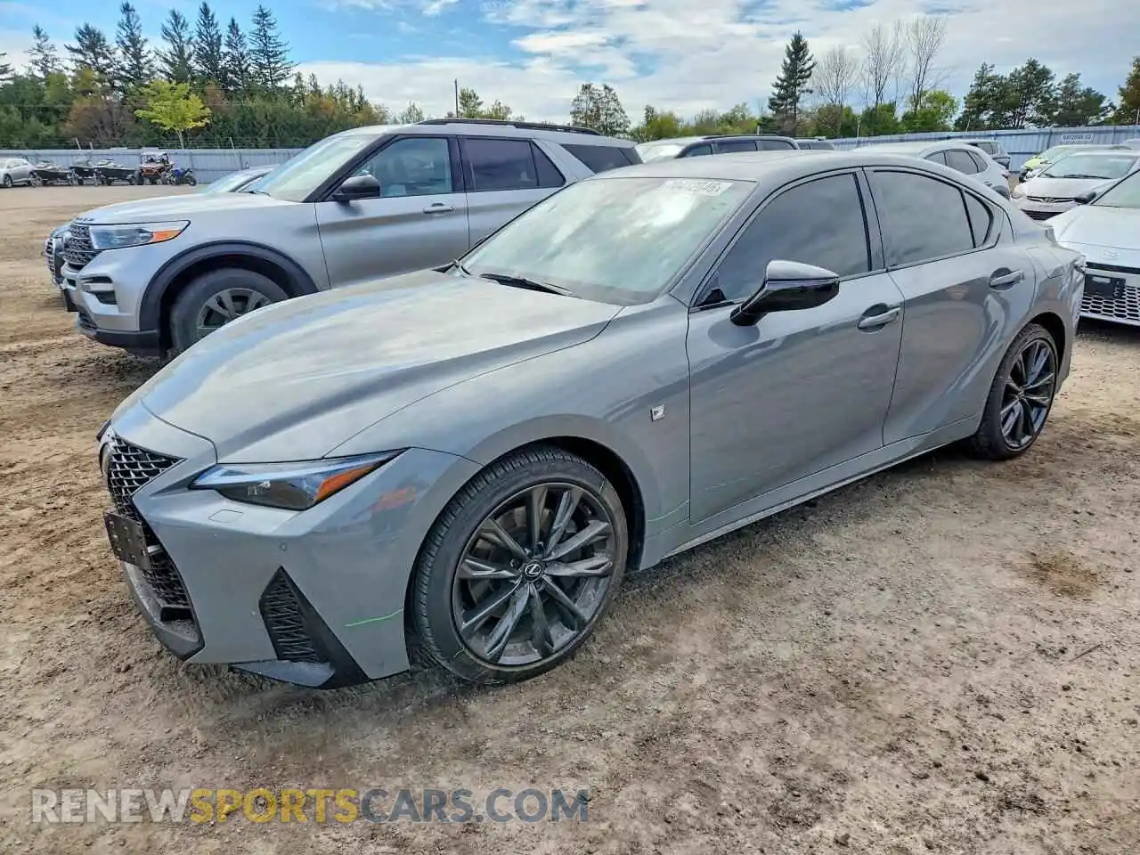 1 Photograph of a damaged car JTHGZ1E24S5038467 LEXUS IS 2025