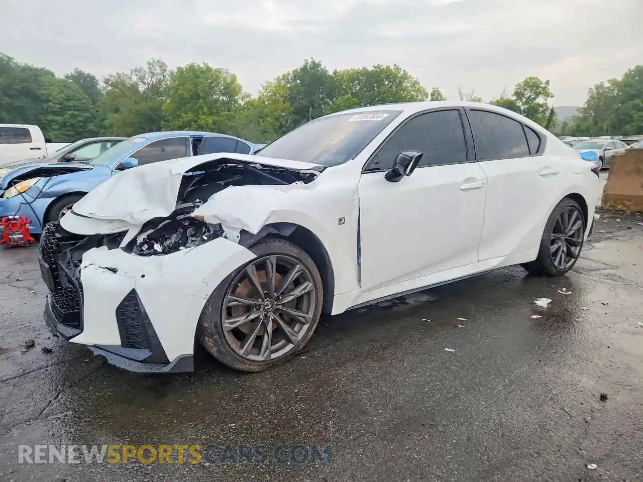 1 Photograph of a damaged car JTHGZ1E2XS5043897 LEXUS IS 2025