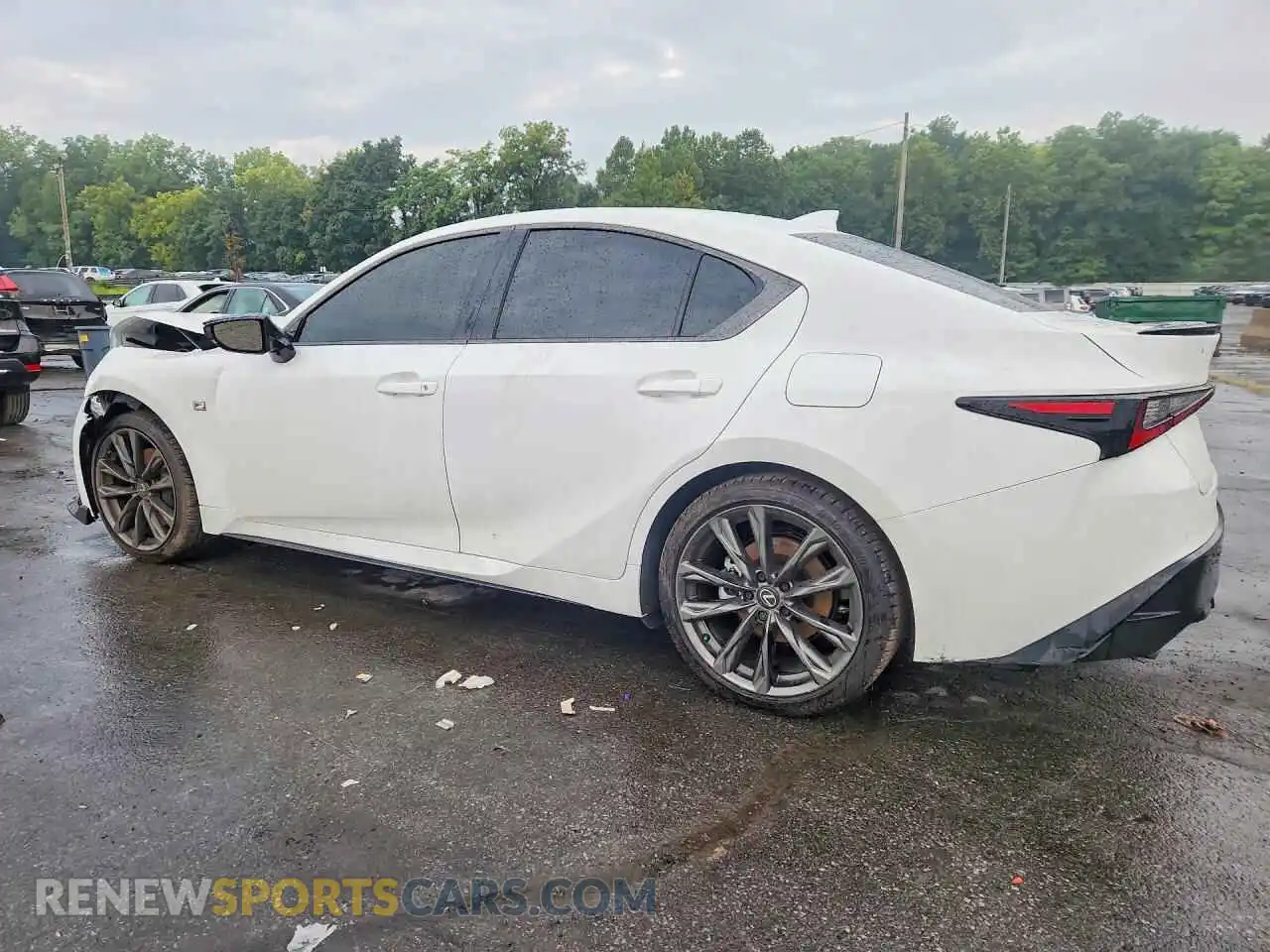 2 Photograph of a damaged car JTHGZ1E2XS5043897 LEXUS IS 2025