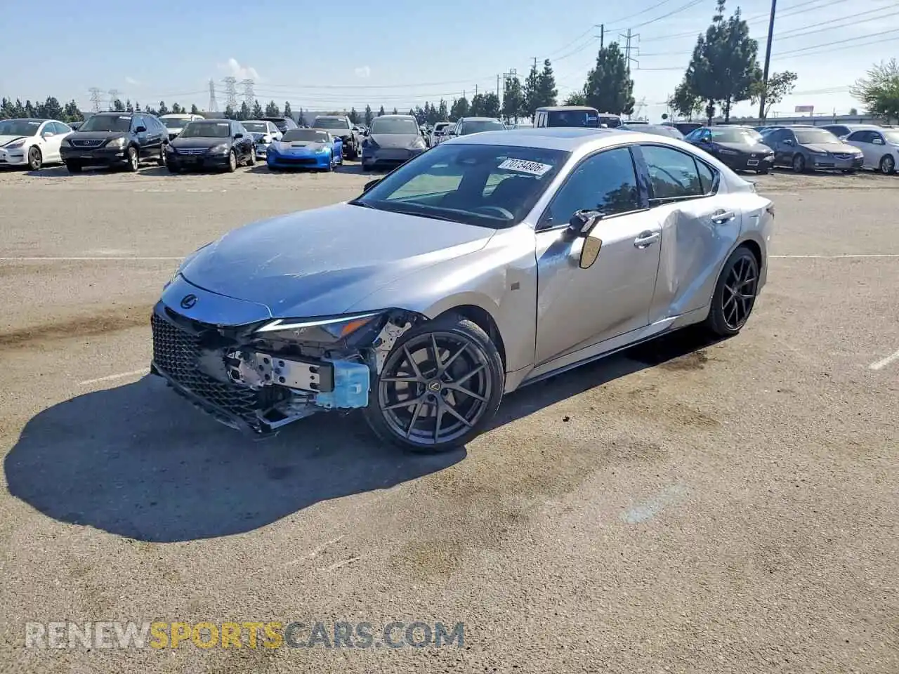 1 Photograph of a damaged car JTHBZ1B20T5100947 LEXUS IS 2026