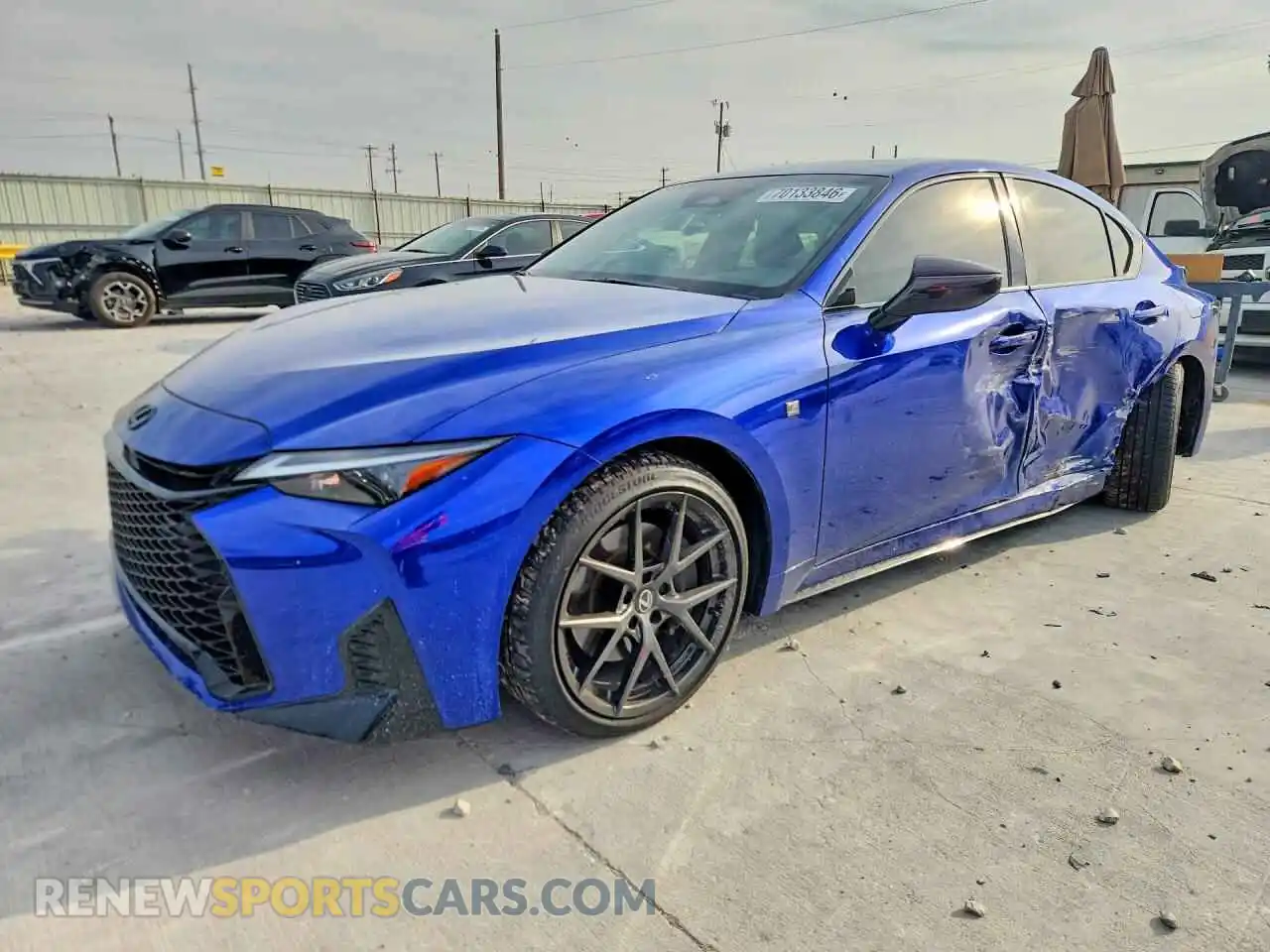1 Photograph of a damaged car JTHBZ1B24T5096000 LEXUS IS 2026