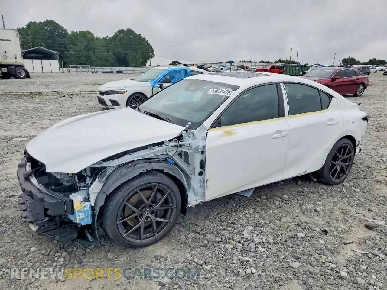 1 Photograph of a damaged car JTHBZ1B27T5097223 LEXUS IS 2026