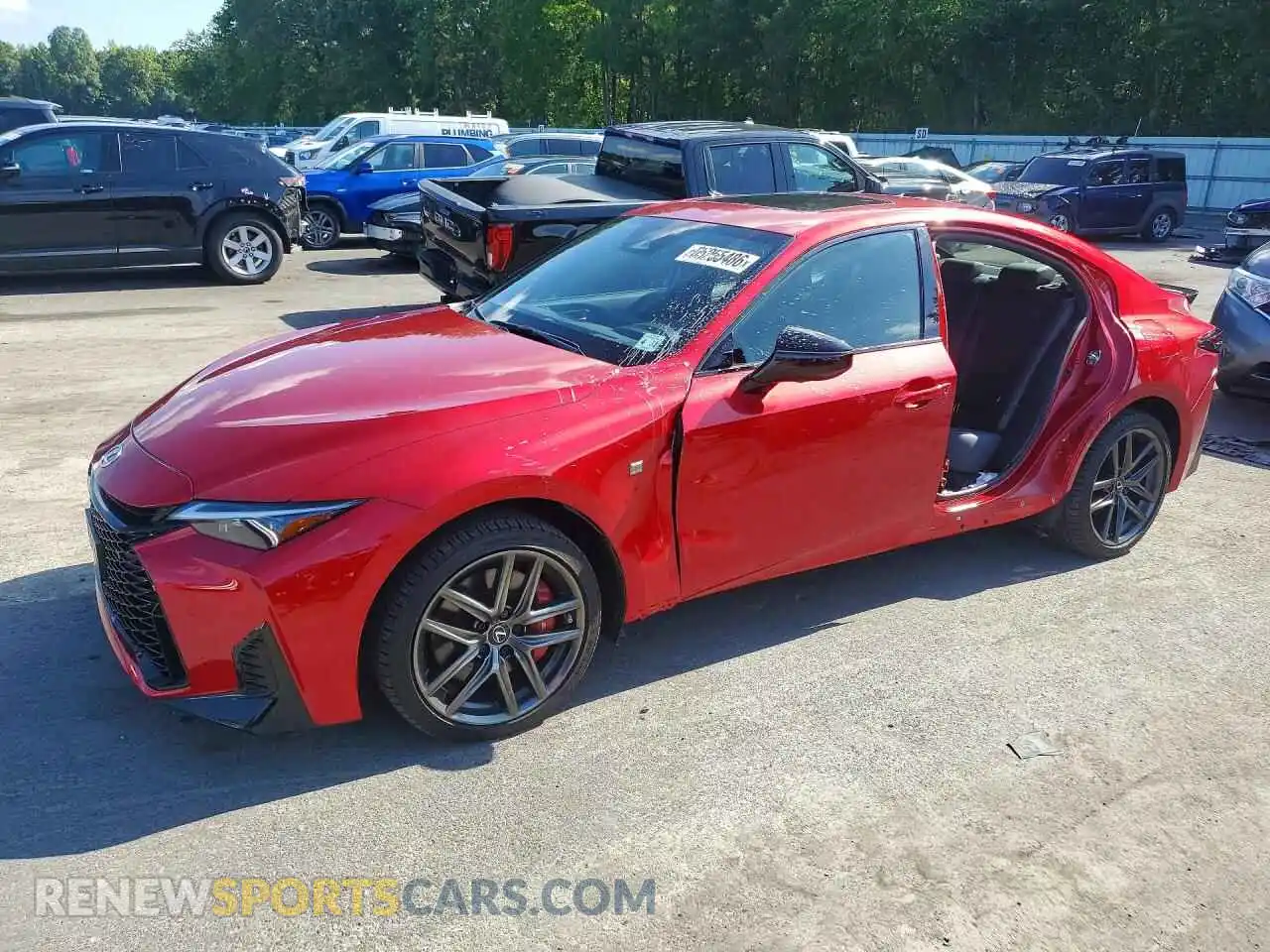 1 Фотография поврежденного автомобиля JTHGZ1E22T5045354 LEXUS IS 2026