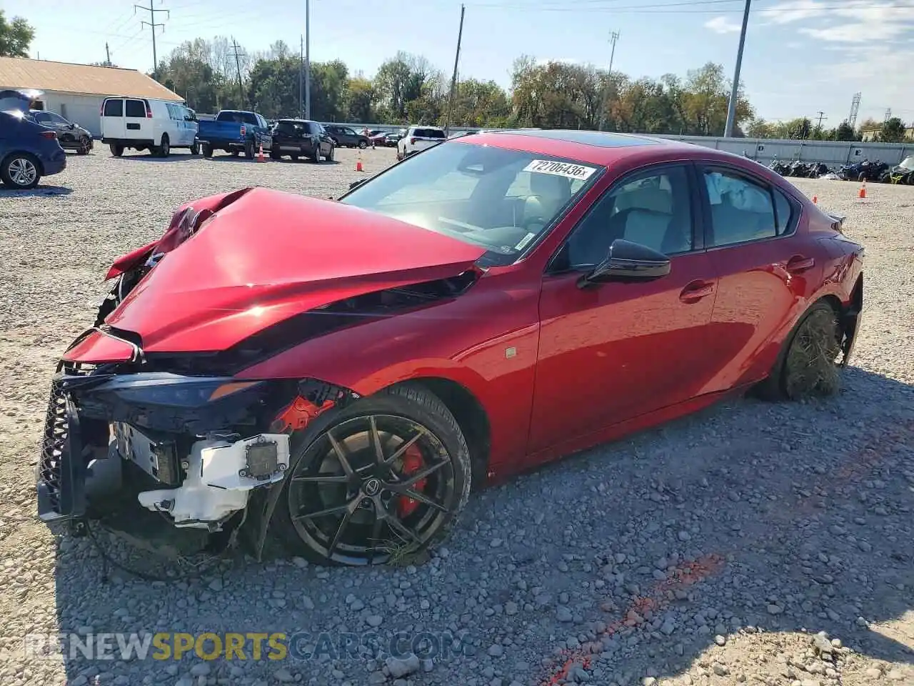 1 Photograph of a damaged car JTHGZ1E22T5050246 LEXUS IS 2026