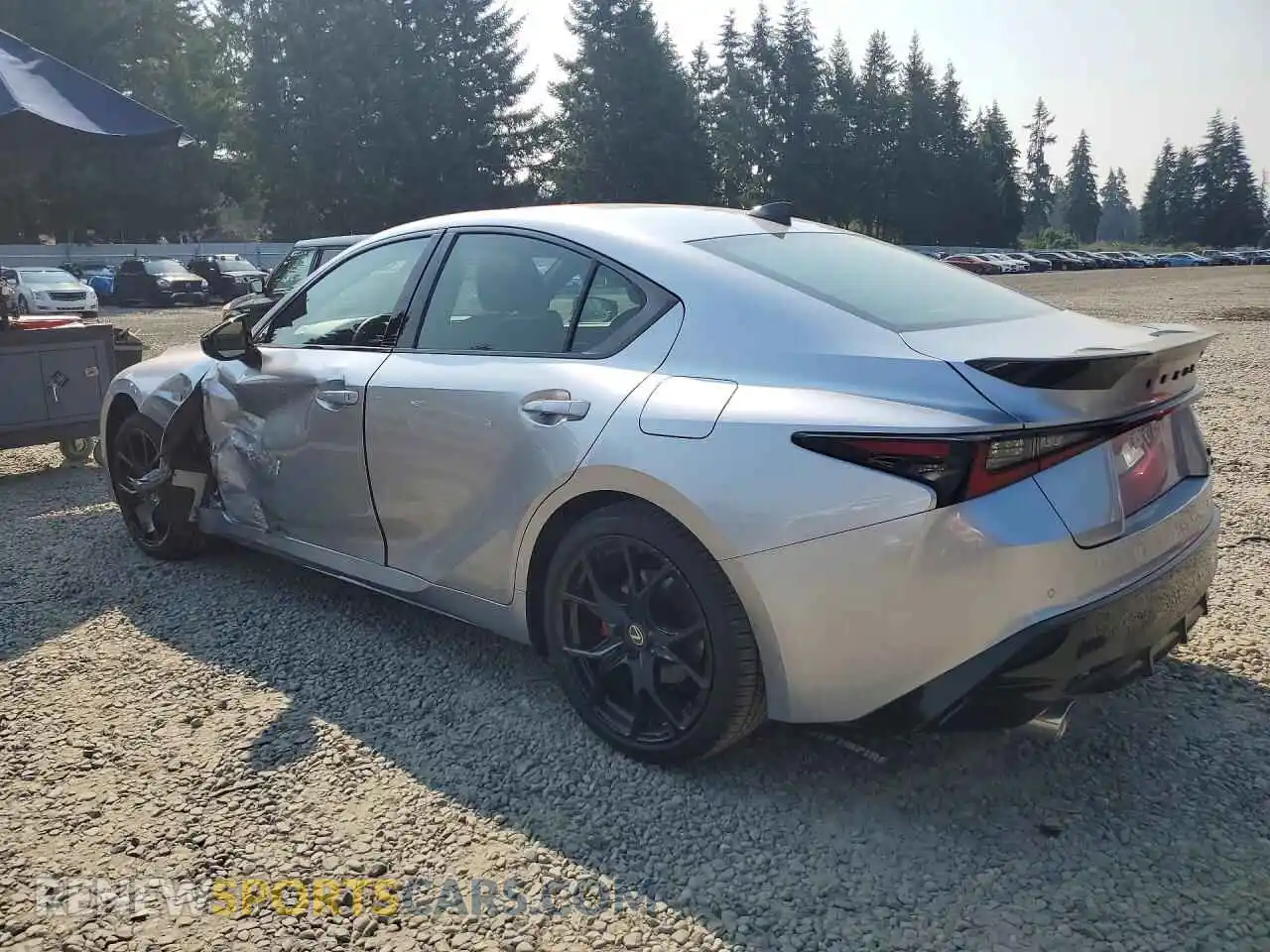 2 Photograph of a damaged car JTHGZ1E26T5049374 LEXUS IS 2026