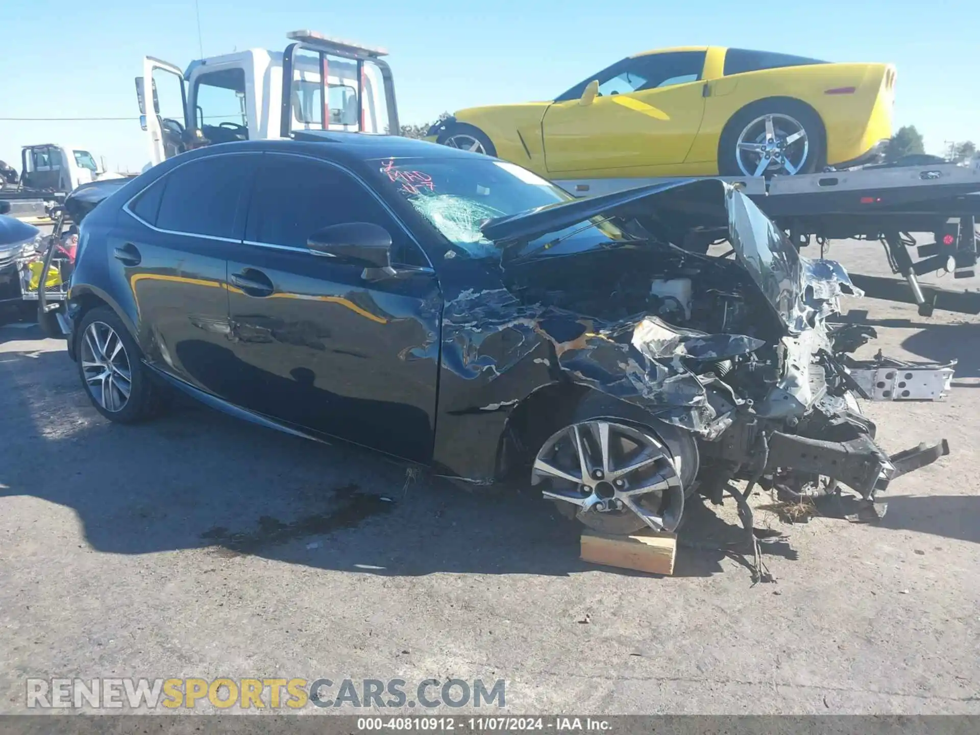 1 fotografías del automóvil dañado JTHBA1D23K5099666 LEXUS IS 300 2019