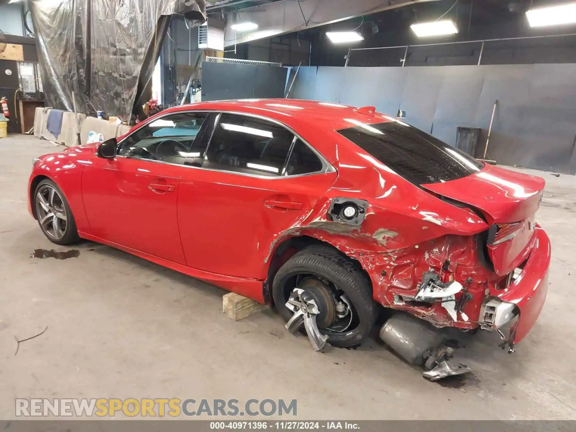 3 Photograph of a damaged car JTHBA1D25K5086885 LEXUS IS 300 2019