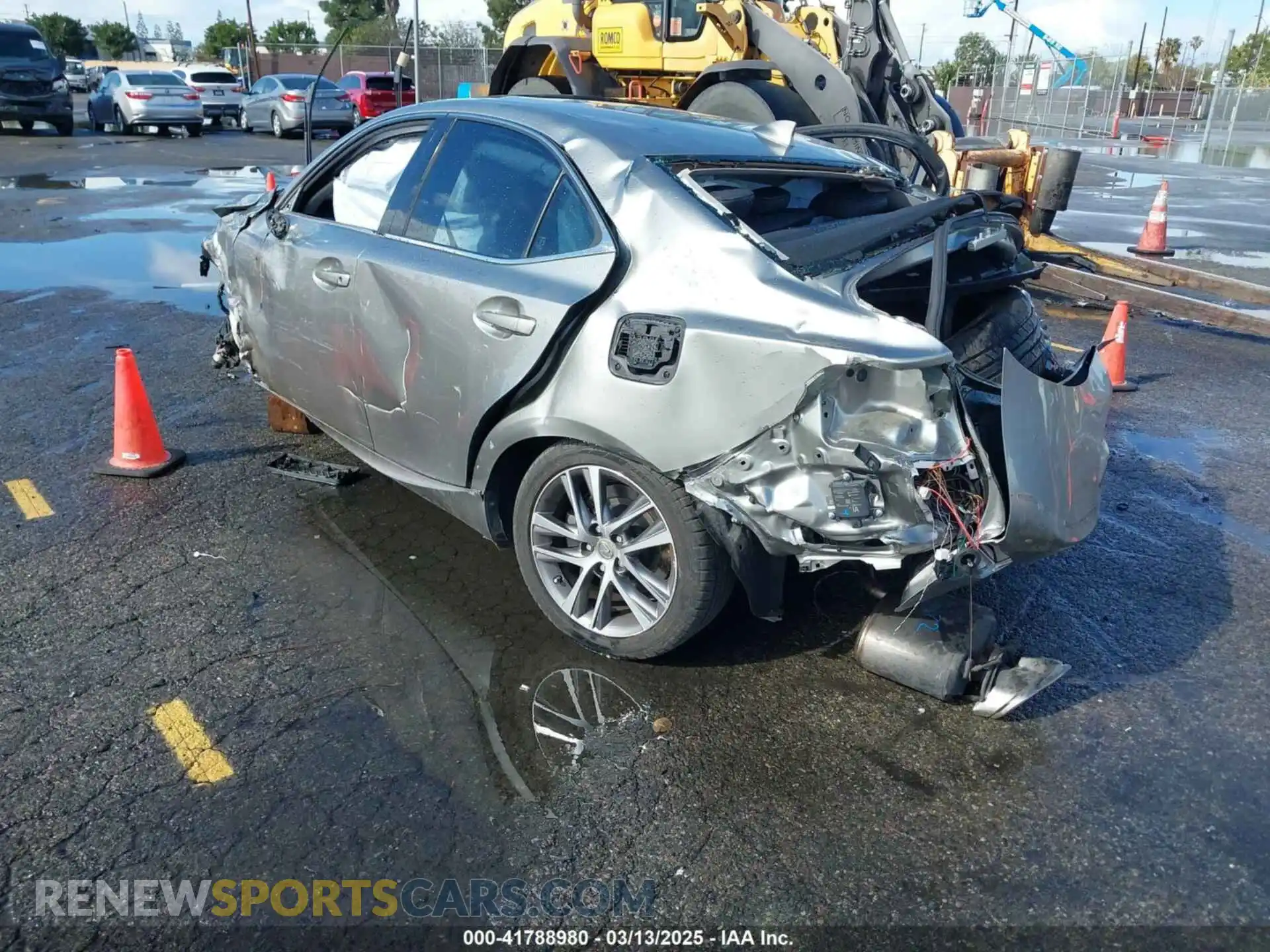 3 Photograph of a damaged car JTHBA1D28K5099758 LEXUS IS 300 2019