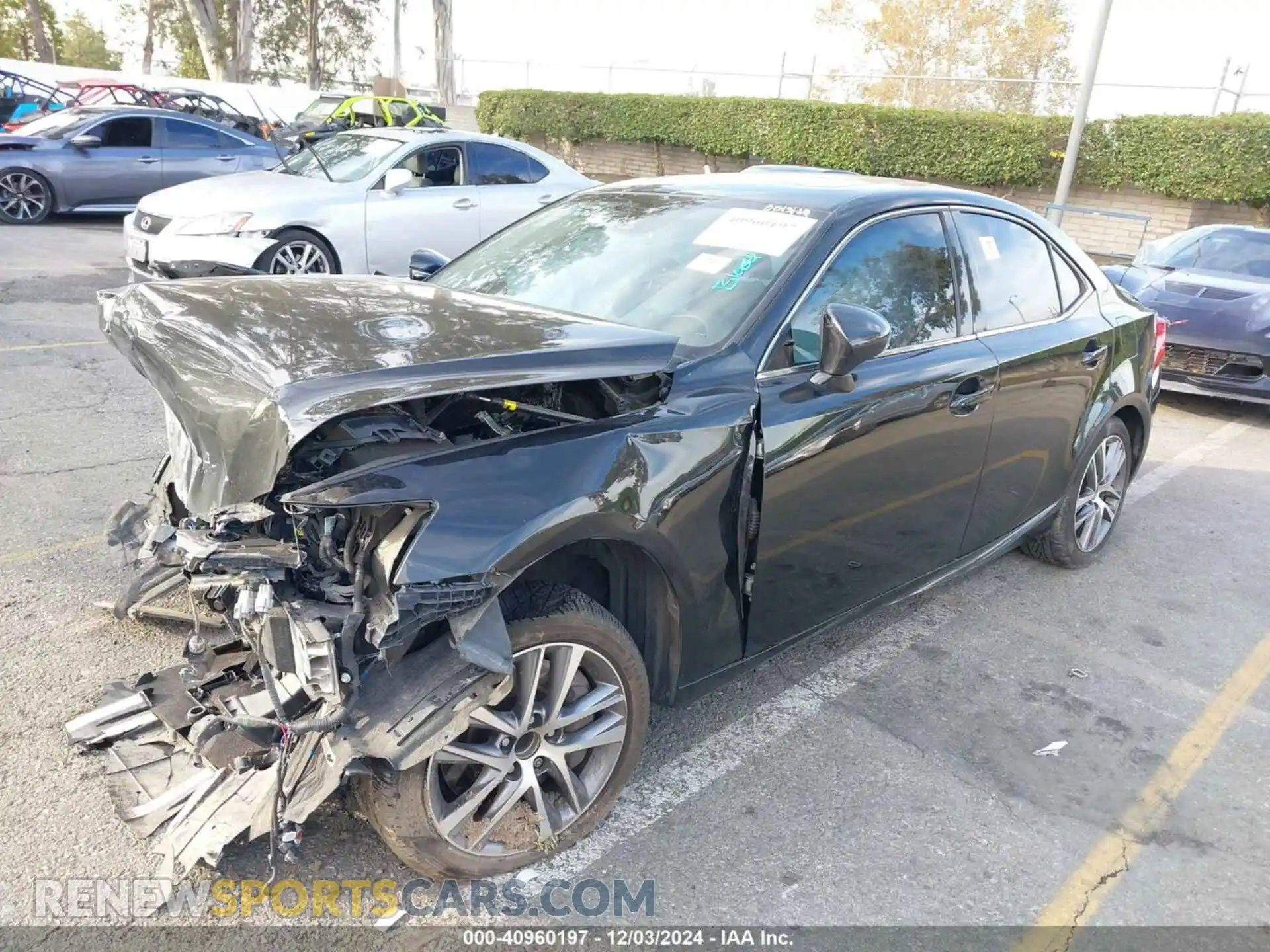2 Photograph of a damaged car JTHBA1D2XK5091581 LEXUS IS 300 2019