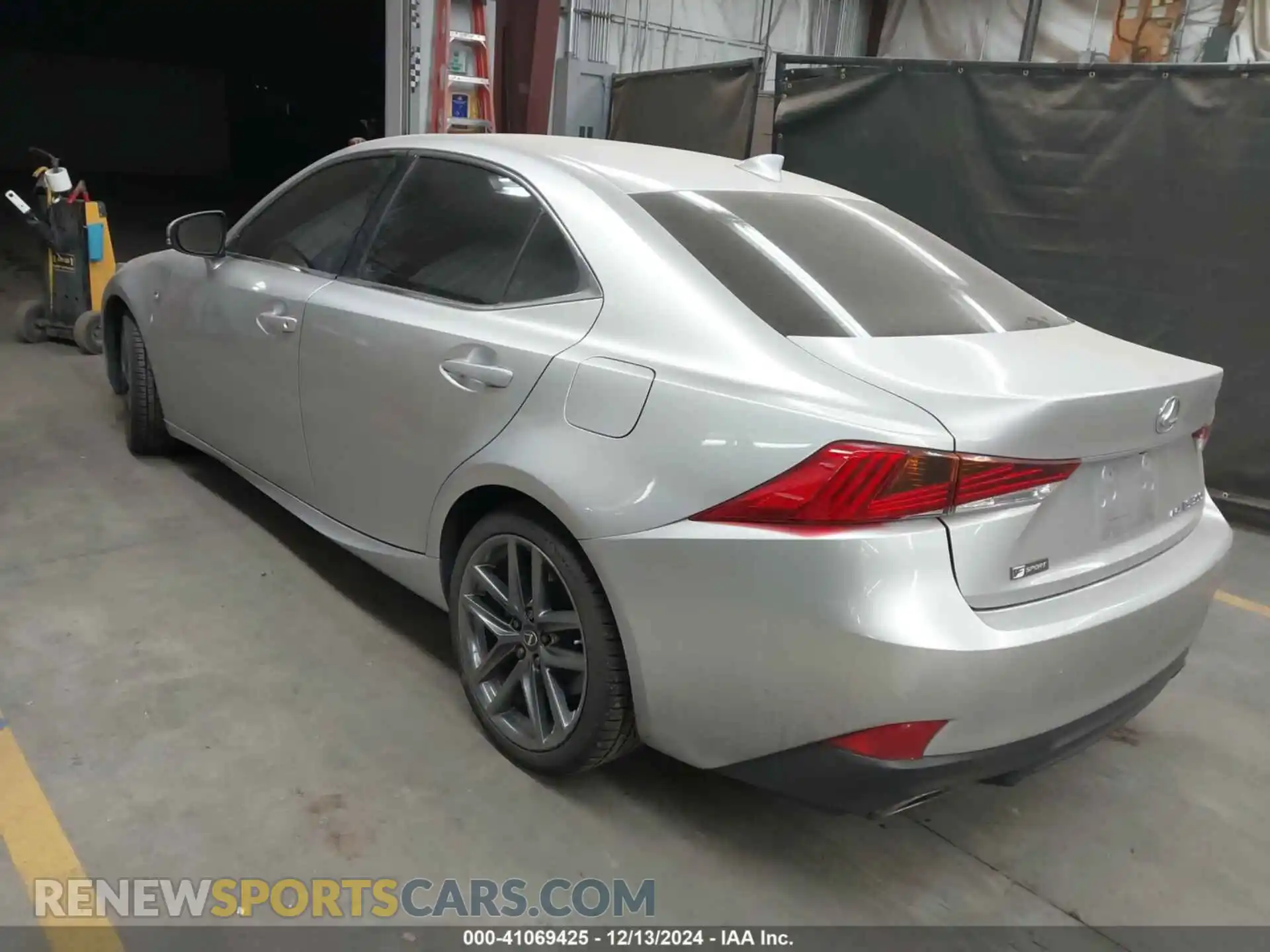 3 Photograph of a damaged car JTHC81D23K5035191 LEXUS IS 300 2019