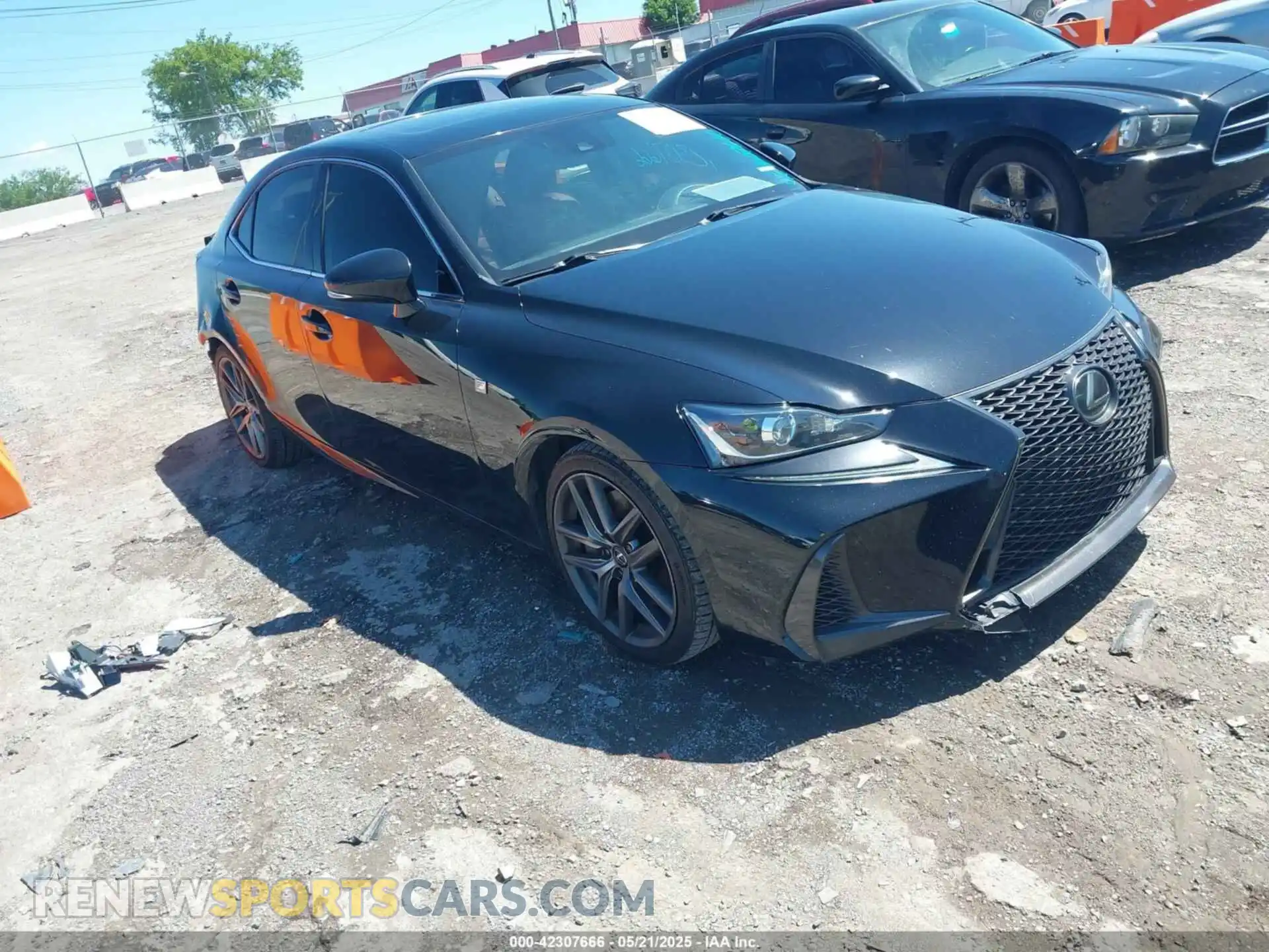 1 Photograph of a damaged car JTHGA1D23L5107353 LEXUS IS 300 2020