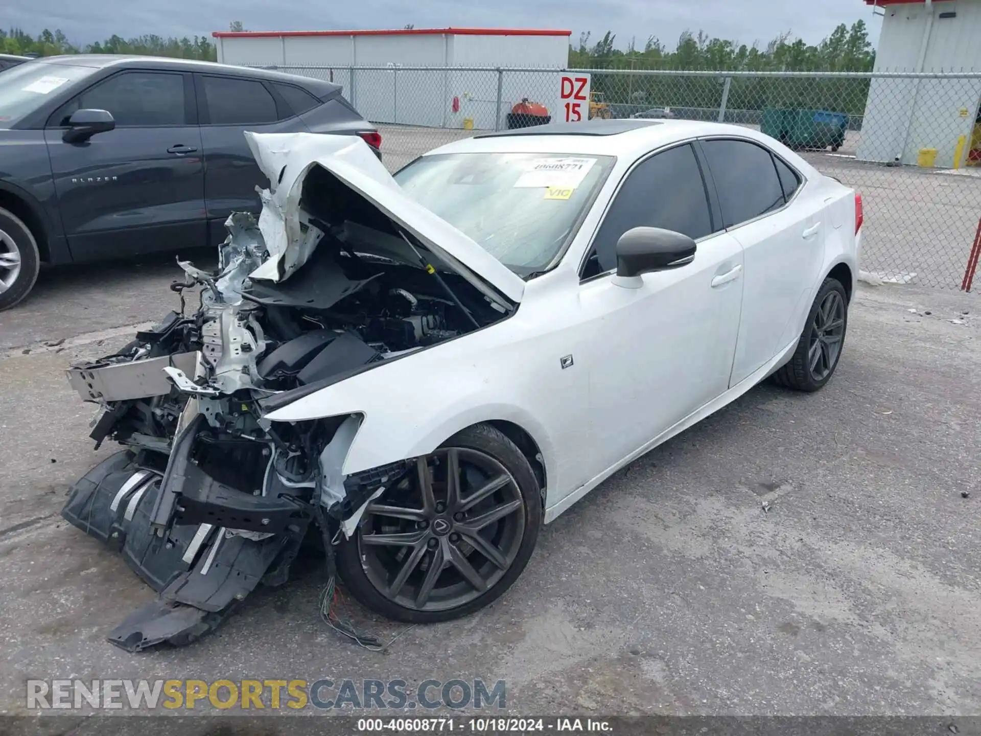 2 Photograph of a damaged car JTHGA1D26L5102583 LEXUS IS 300 2020