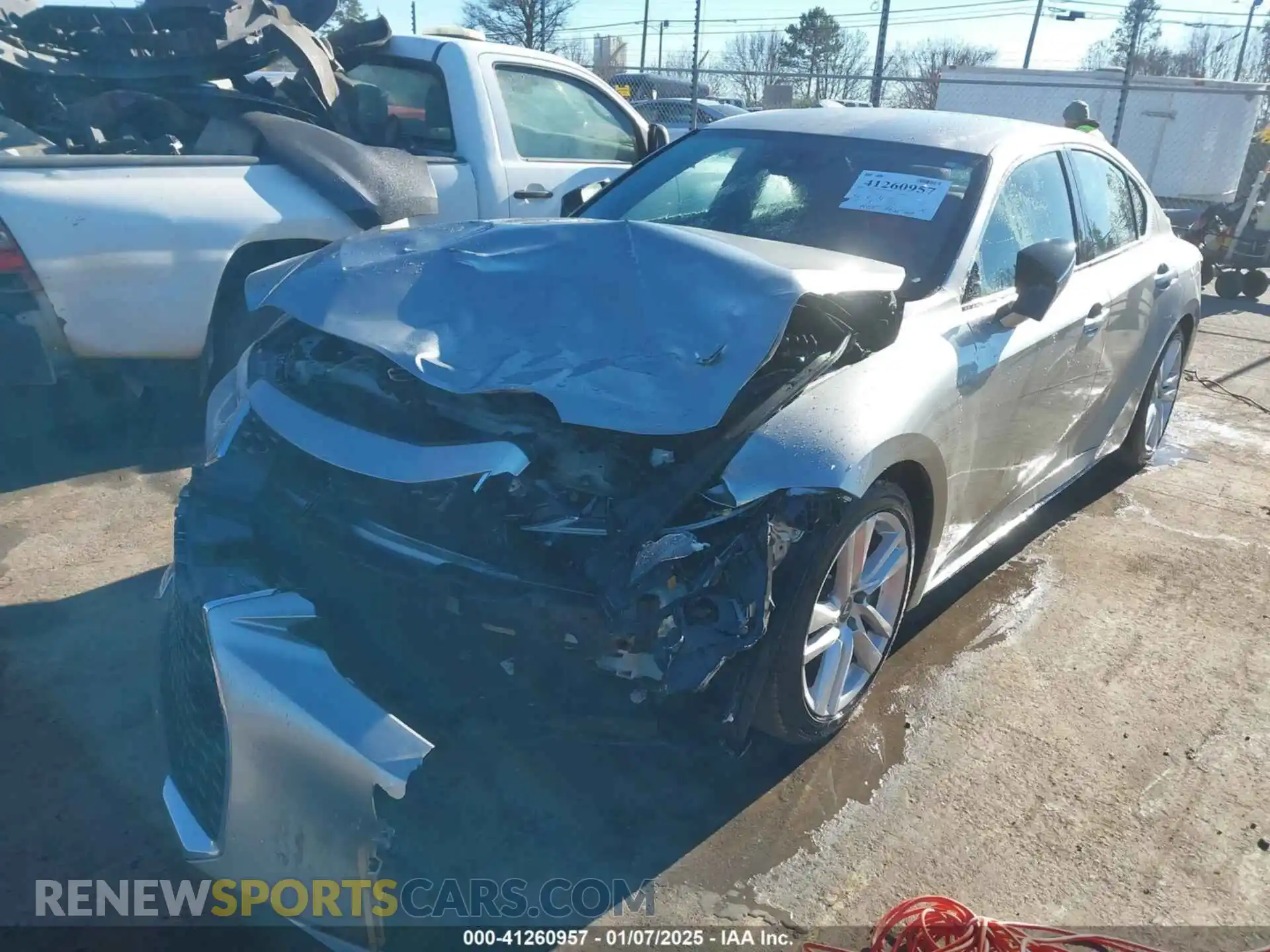 2 Photograph of a damaged car JTHAA1D22M5116679 LEXUS IS 300 2021