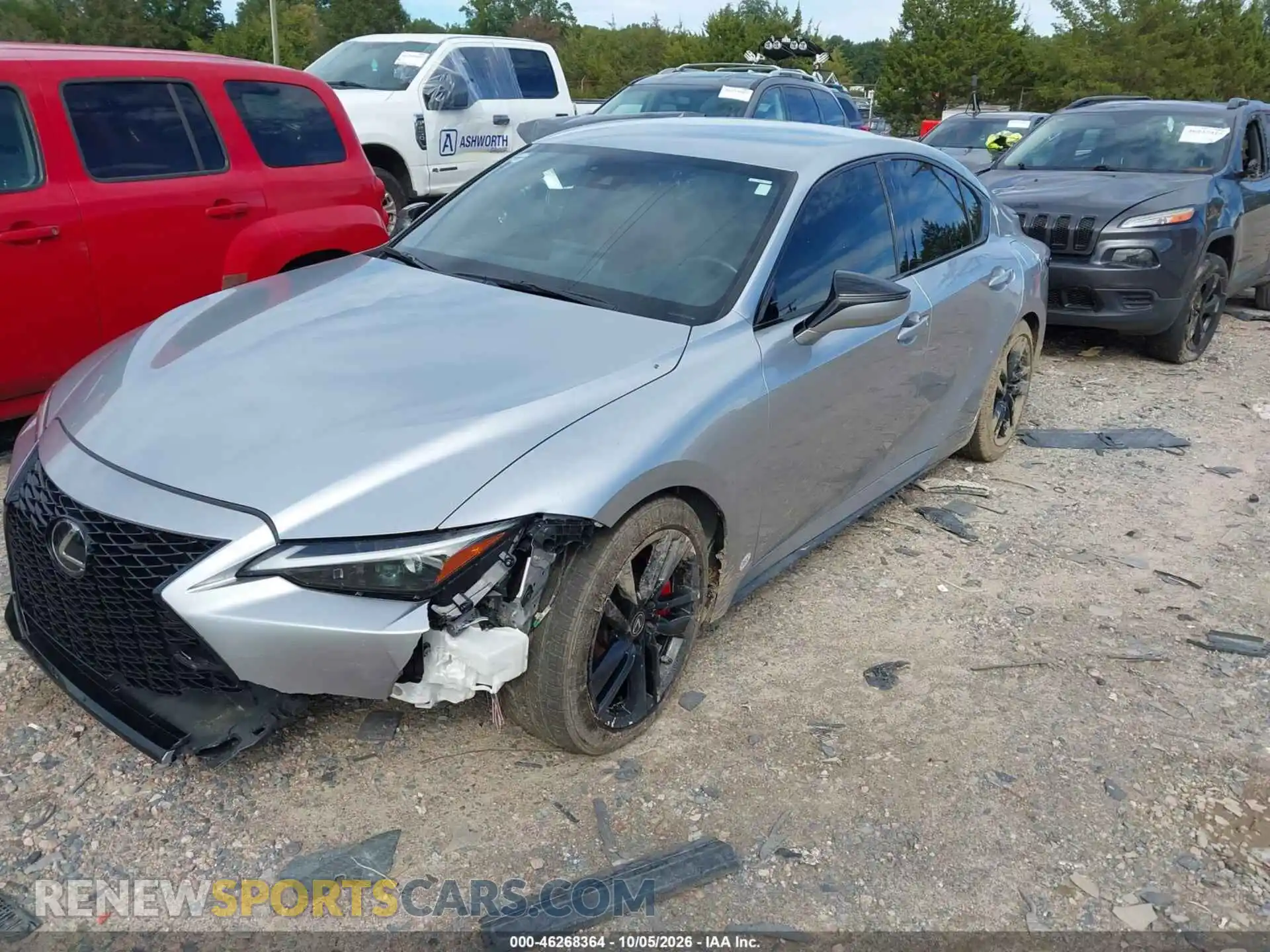 2 Photograph of a damaged car JTHAA1D2XM5109544 LEXUS IS 300 2021