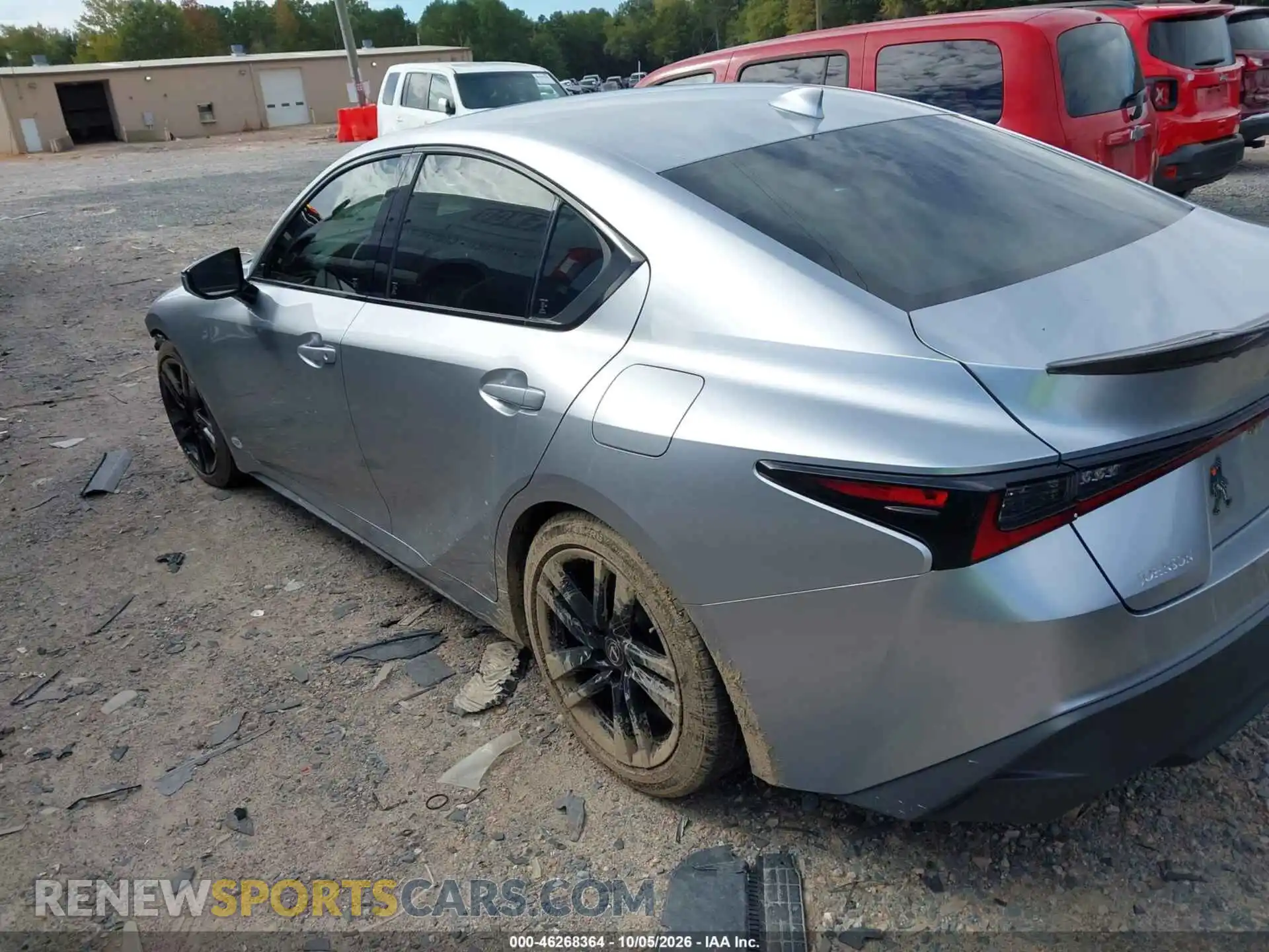 3 Photograph of a damaged car JTHAA1D2XM5109544 LEXUS IS 300 2021