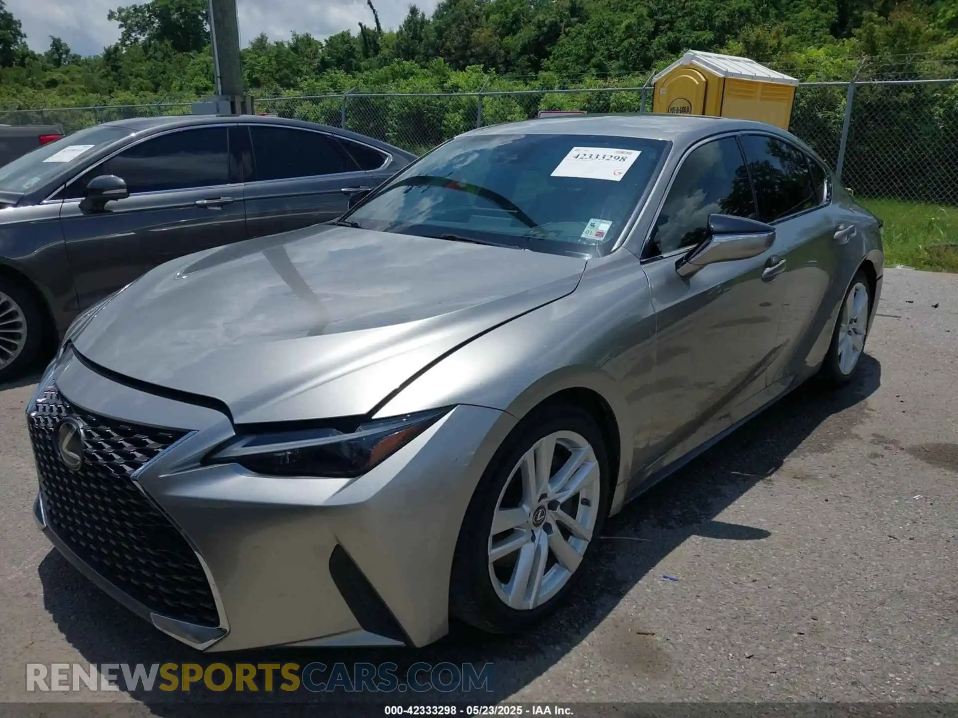 2 Photograph of a damaged car JTHAA1D2XM5109835 LEXUS IS 300 2021