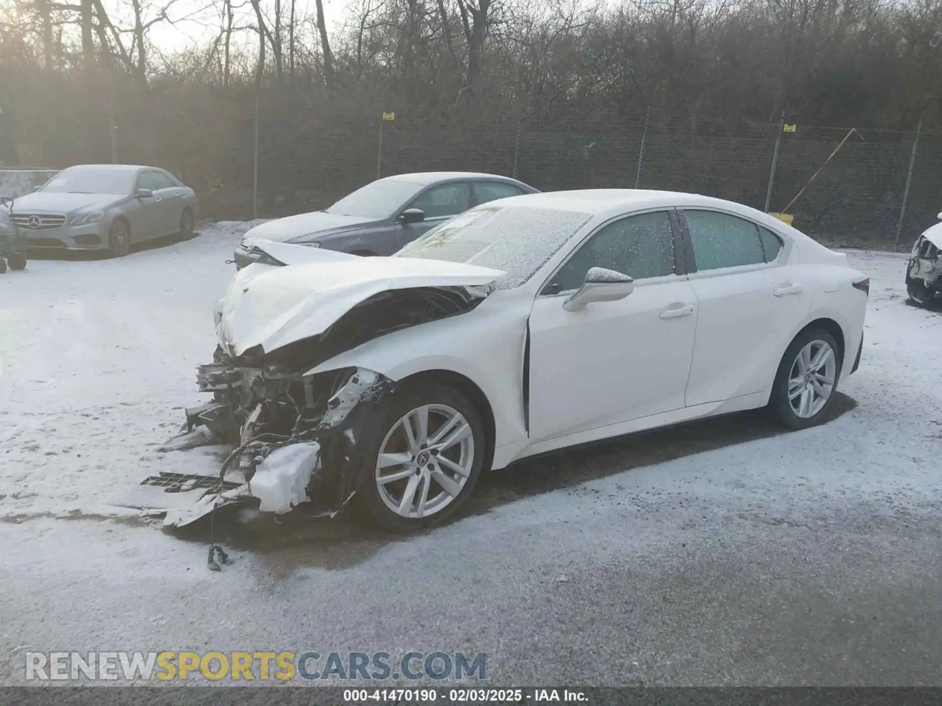2 Photograph of a damaged car JTHC81F20M5046150 LEXUS IS 300 2021