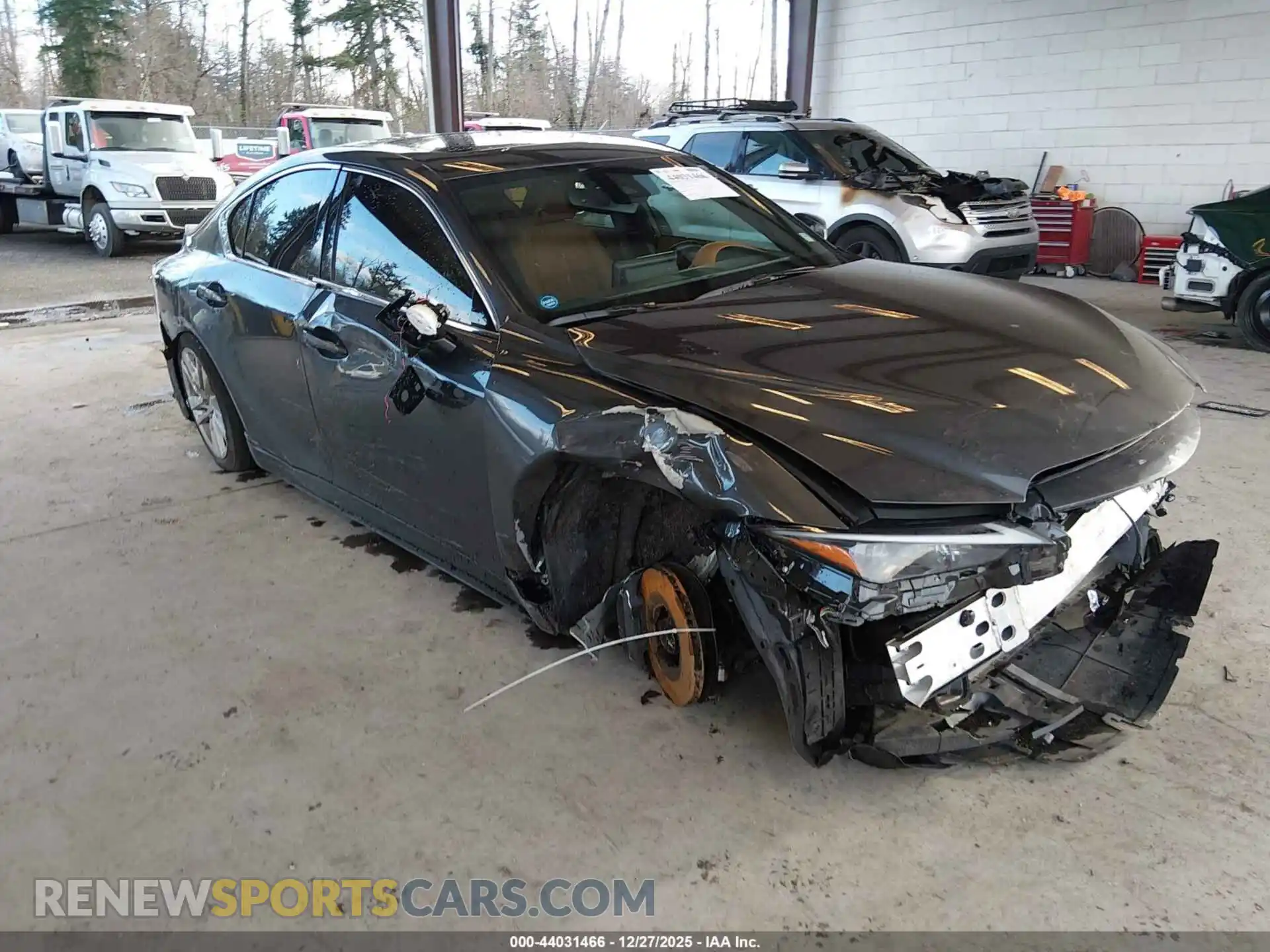 1 Photograph of a damaged car JTHC81F24M5046572 LEXUS IS 300 2021