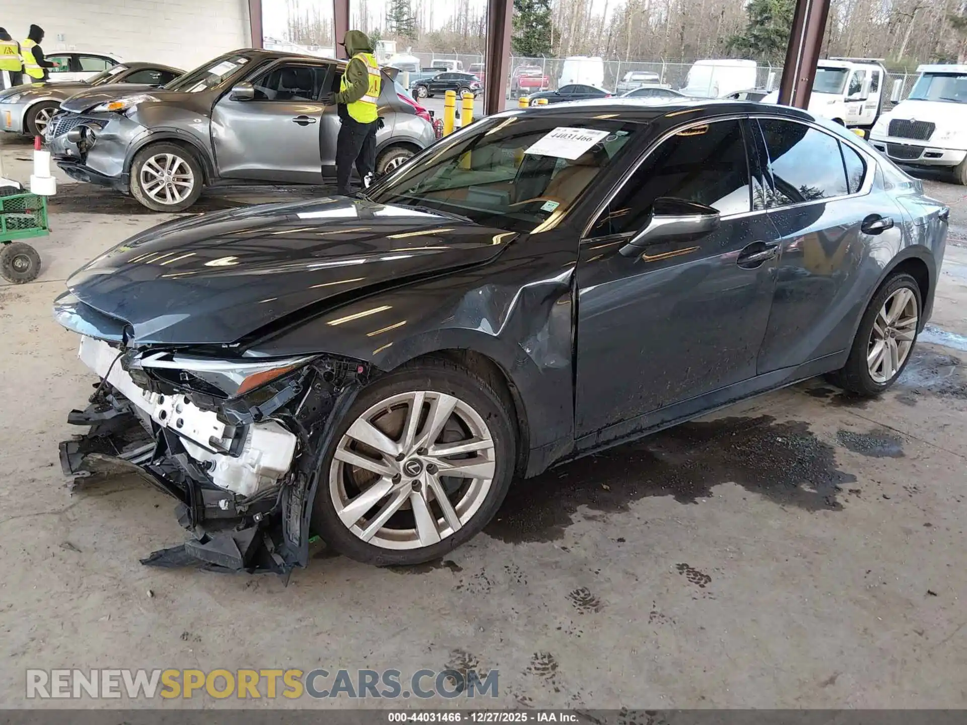 2 Photograph of a damaged car JTHC81F24M5046572 LEXUS IS 300 2021