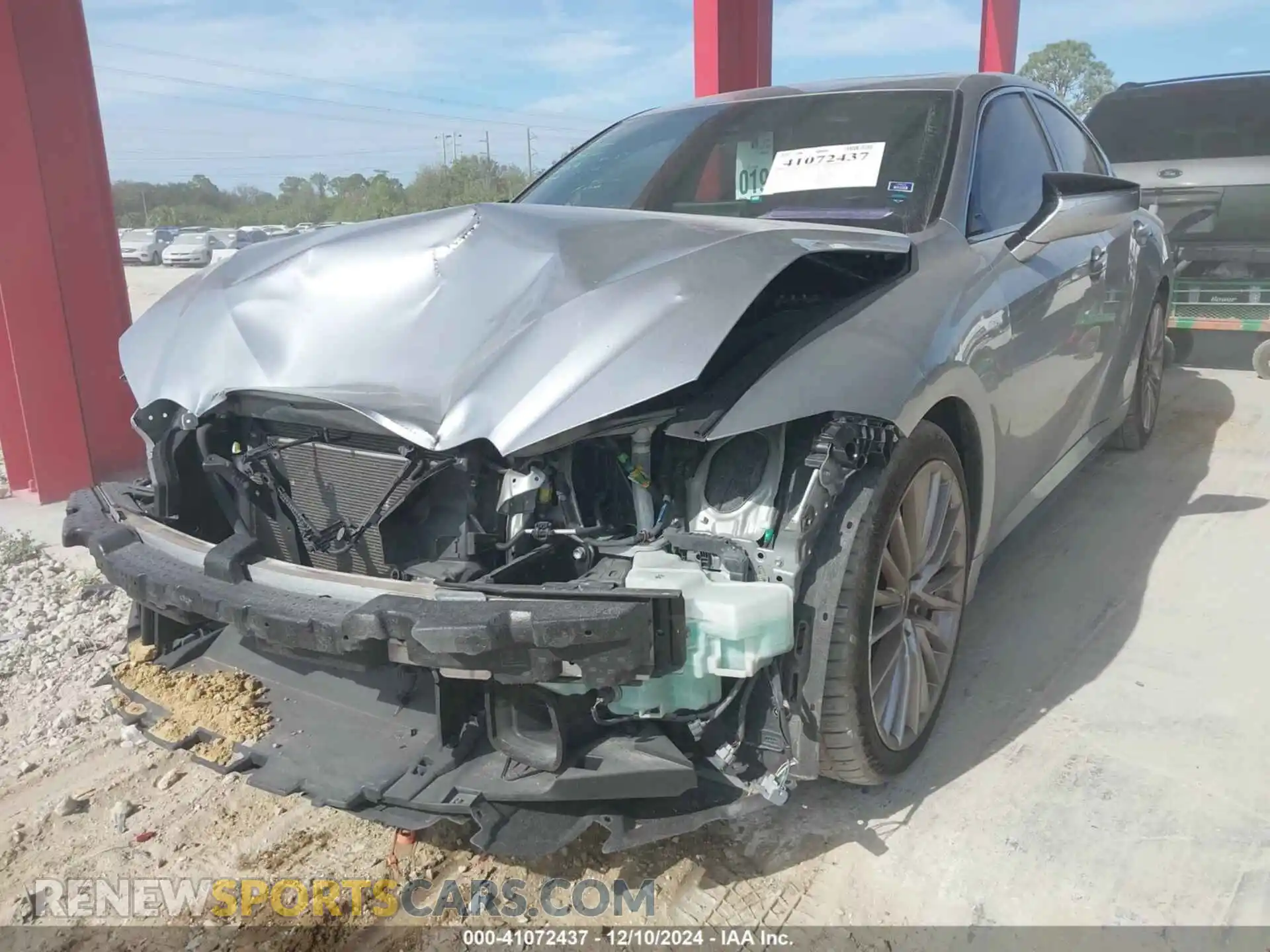 2 Photograph of a damaged car JTHDA1D24N5118741 LEXUS IS 300 2022