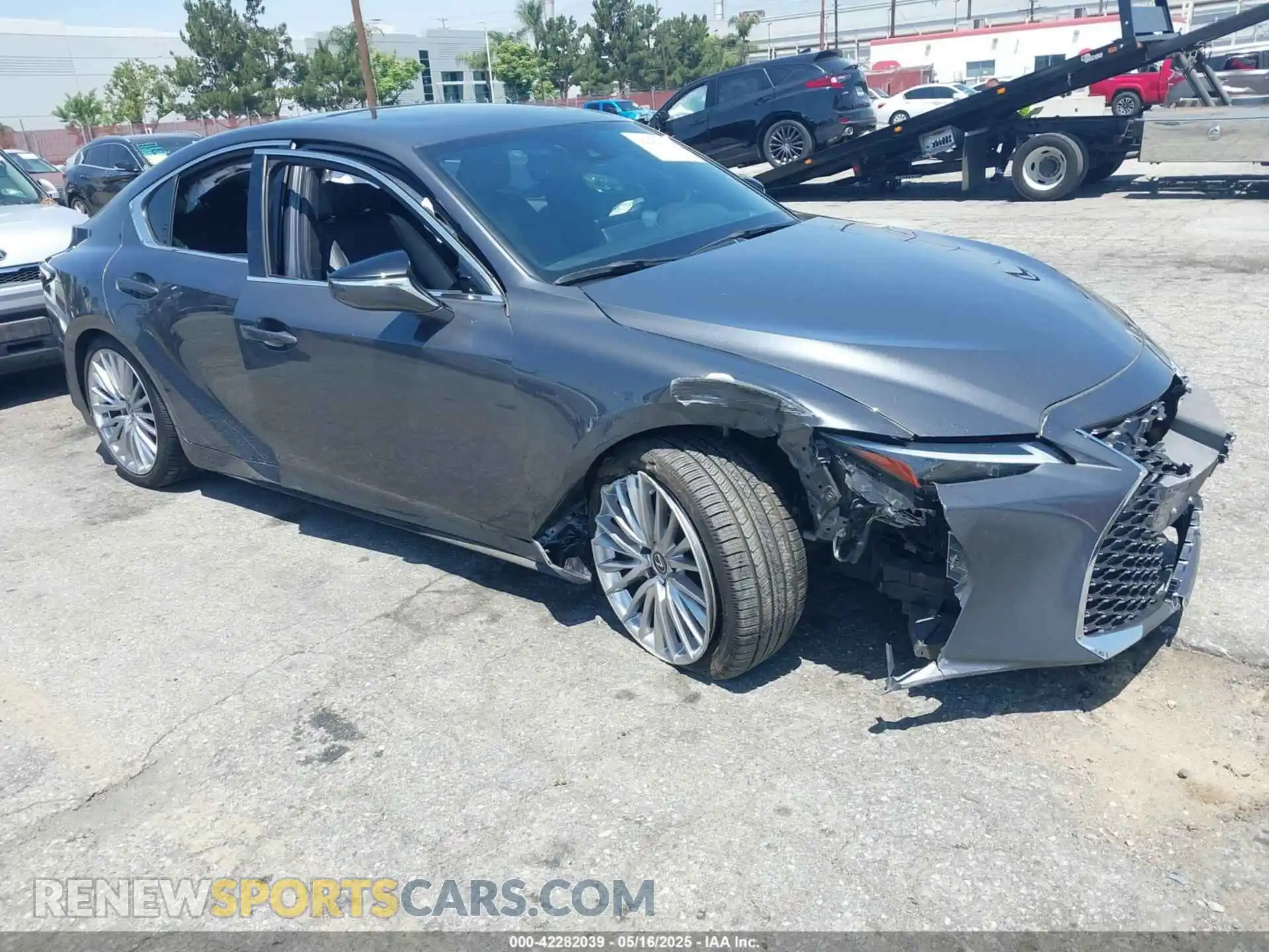 1 Photograph of a damaged car JTHDA1D24N5118903 LEXUS IS 300 2022