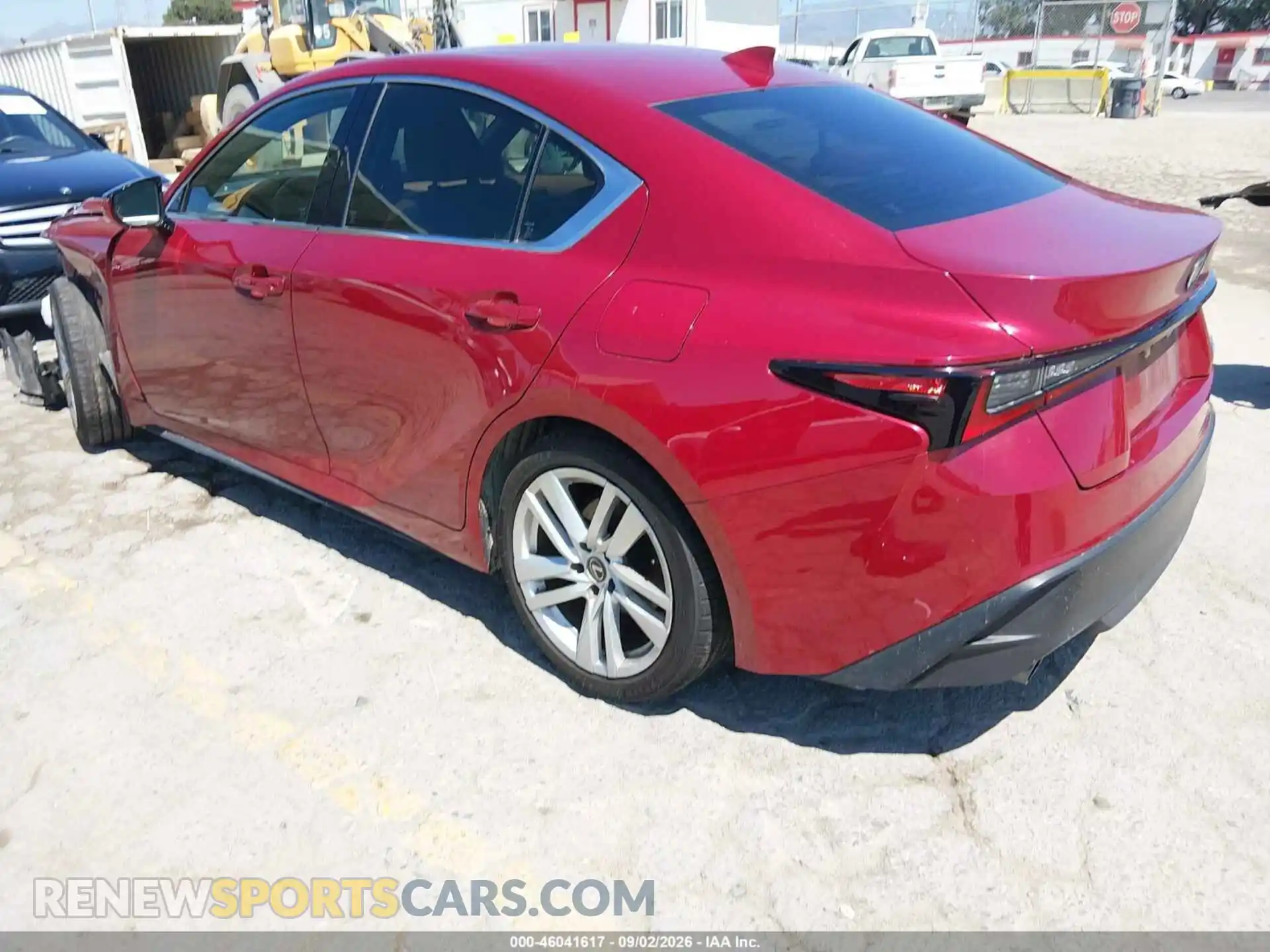 3 Фотография поврежденного автомобиля JTHCA1D29P5122945 LEXUS IS 300 2023