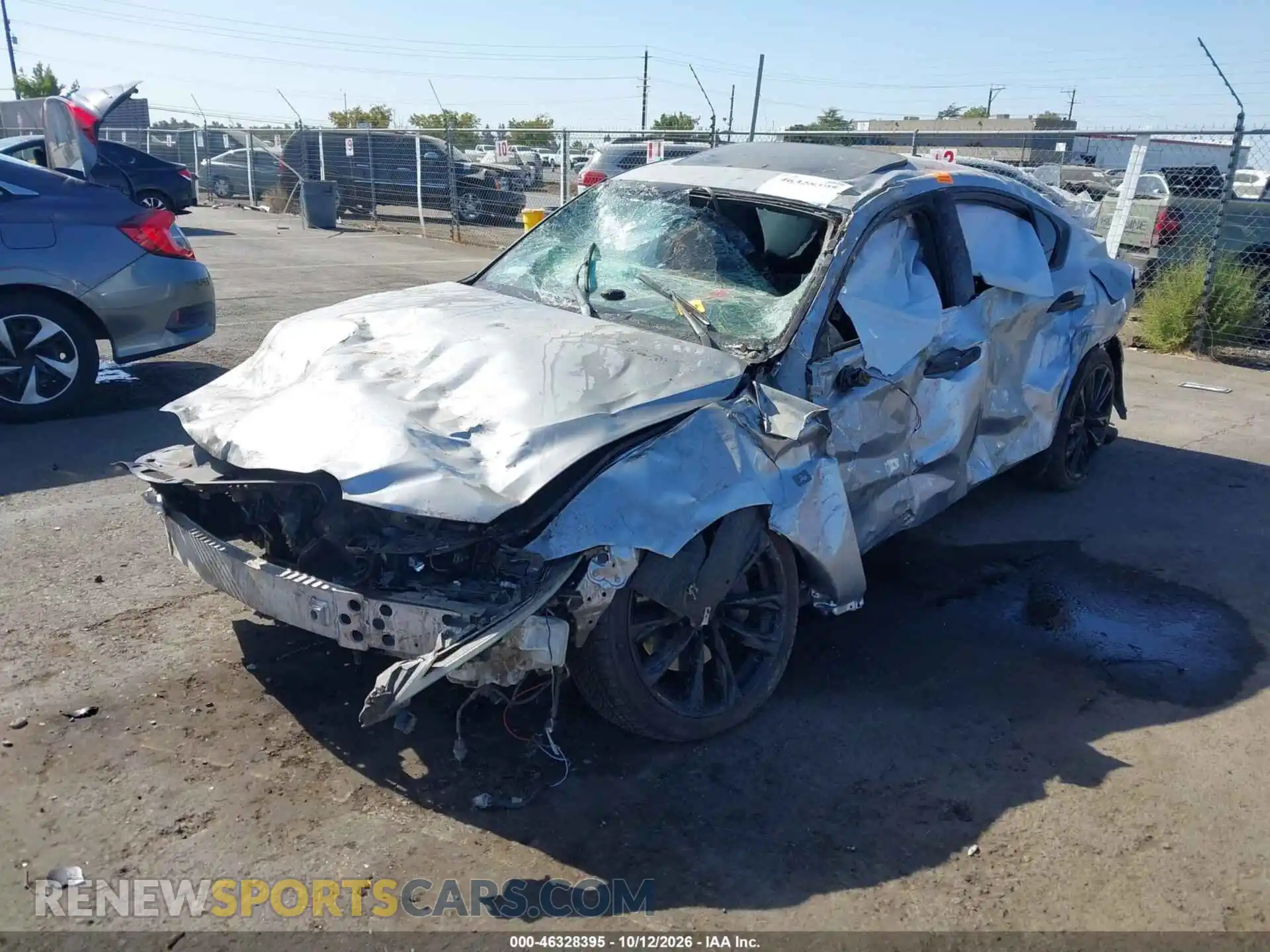 2 Photograph of a damaged car JTHGZ1B20M5038375 LEXUS IS 350 2021