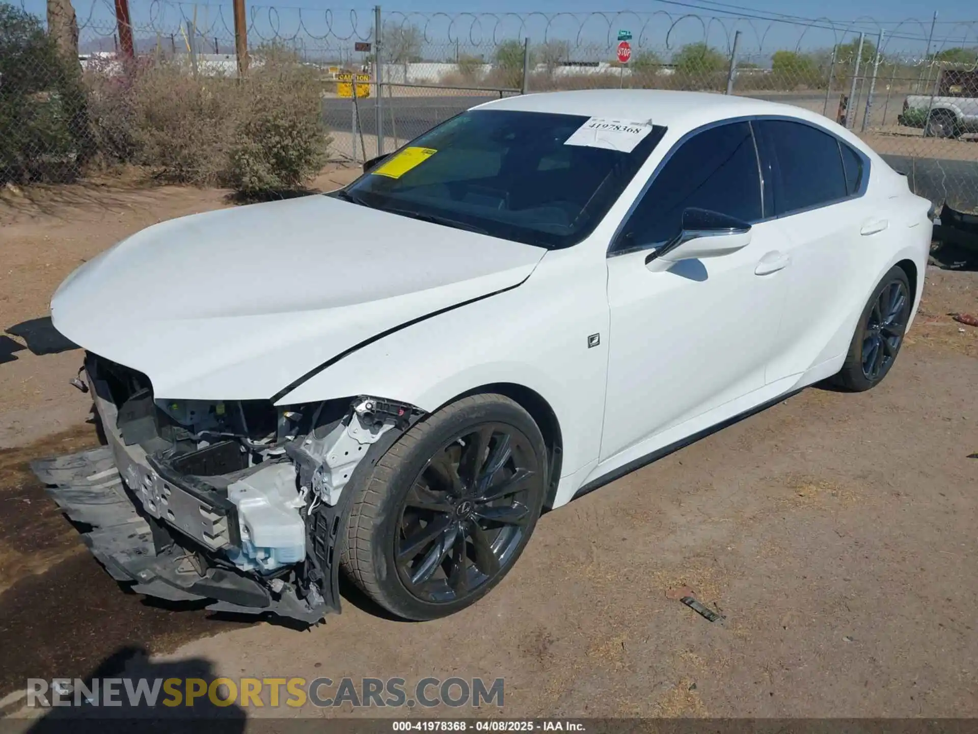 2 Photograph of a damaged car JTHGZ1B20M5039154 LEXUS IS 350 2021