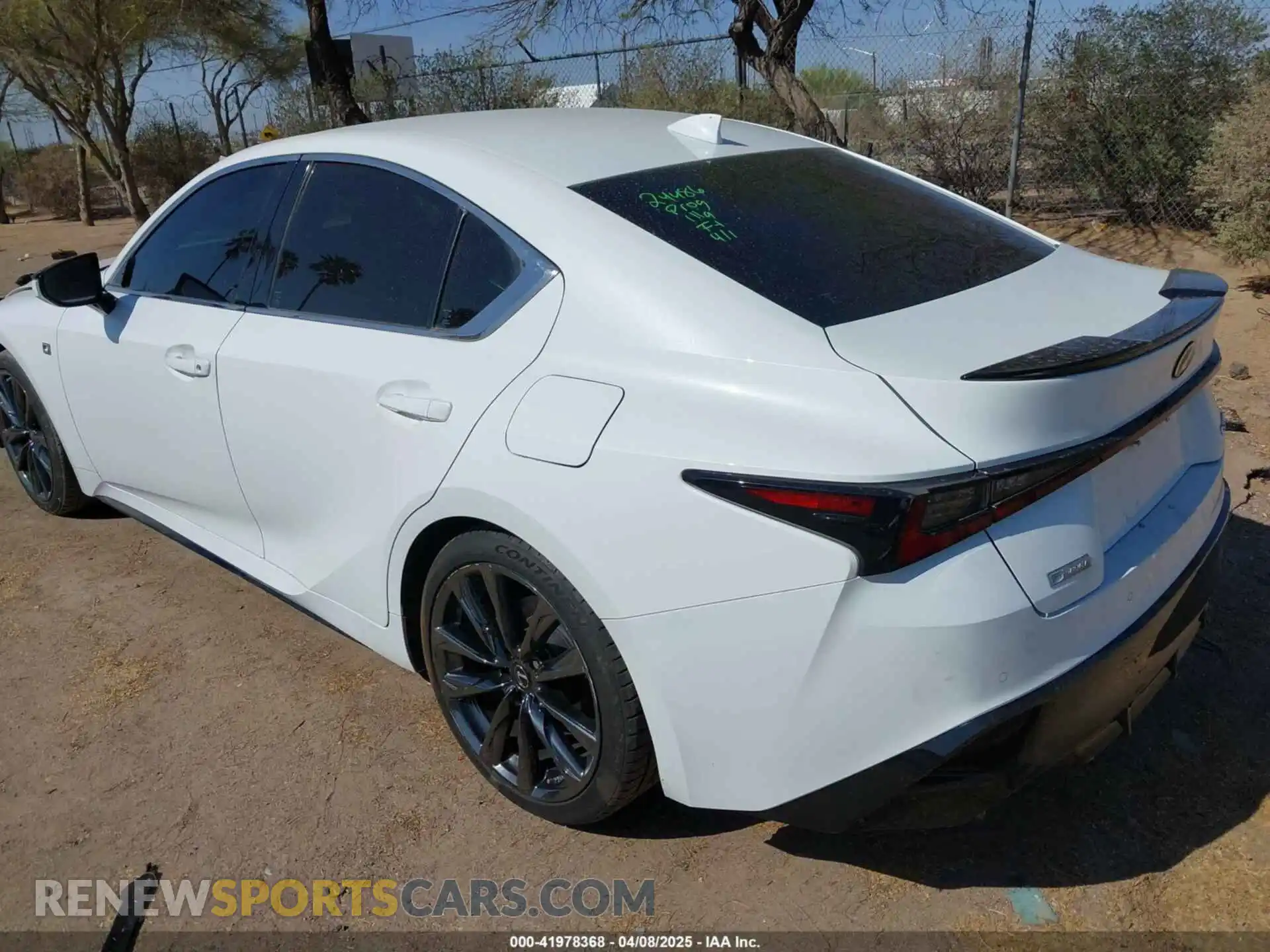3 Photograph of a damaged car JTHGZ1B20M5039154 LEXUS IS 350 2021