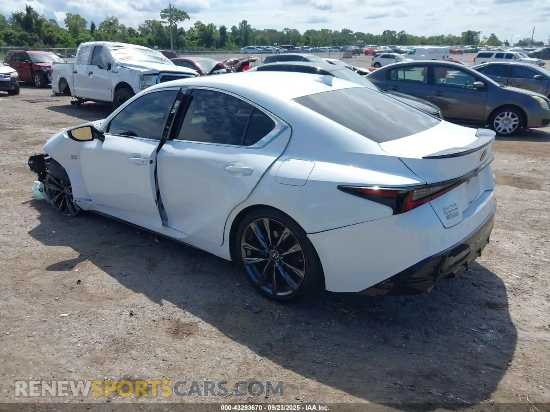 3 Photograph of a damaged car JTHGZ1B20M5039719 LEXUS IS 350 2021