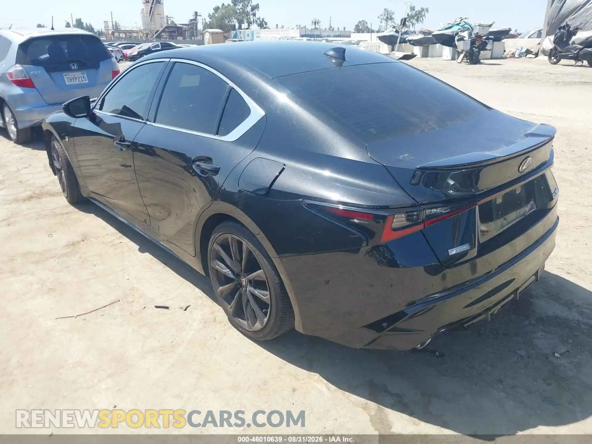 3 Photograph of a damaged car JTHGZ1B24M5047595 LEXUS IS 350 2021