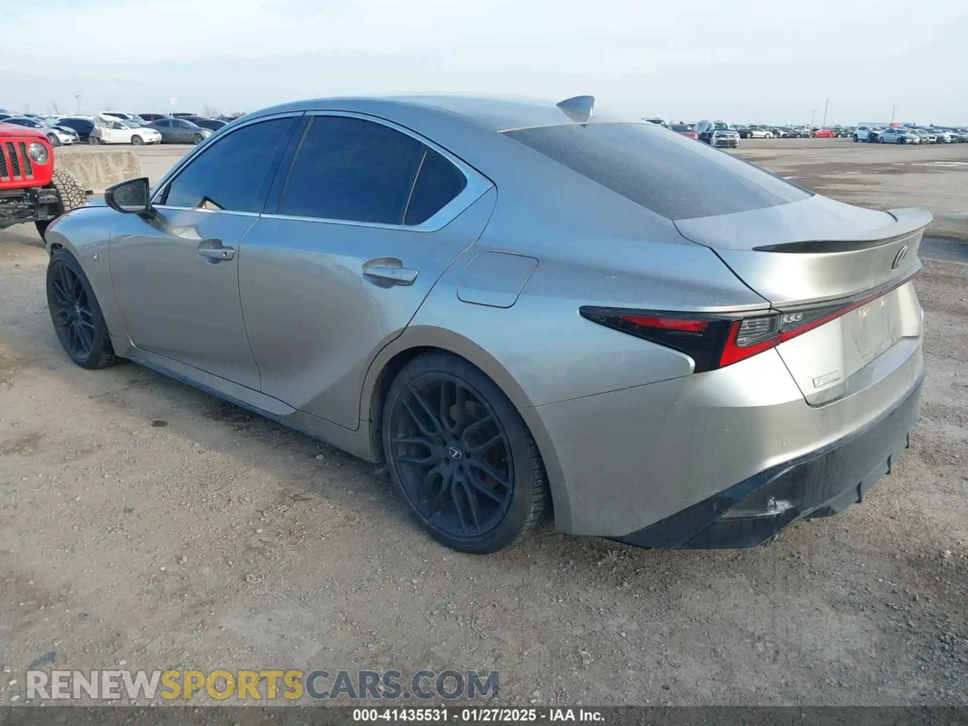 3 Photograph of a damaged car JTHGZ1B25M5042857 LEXUS IS 350 2021