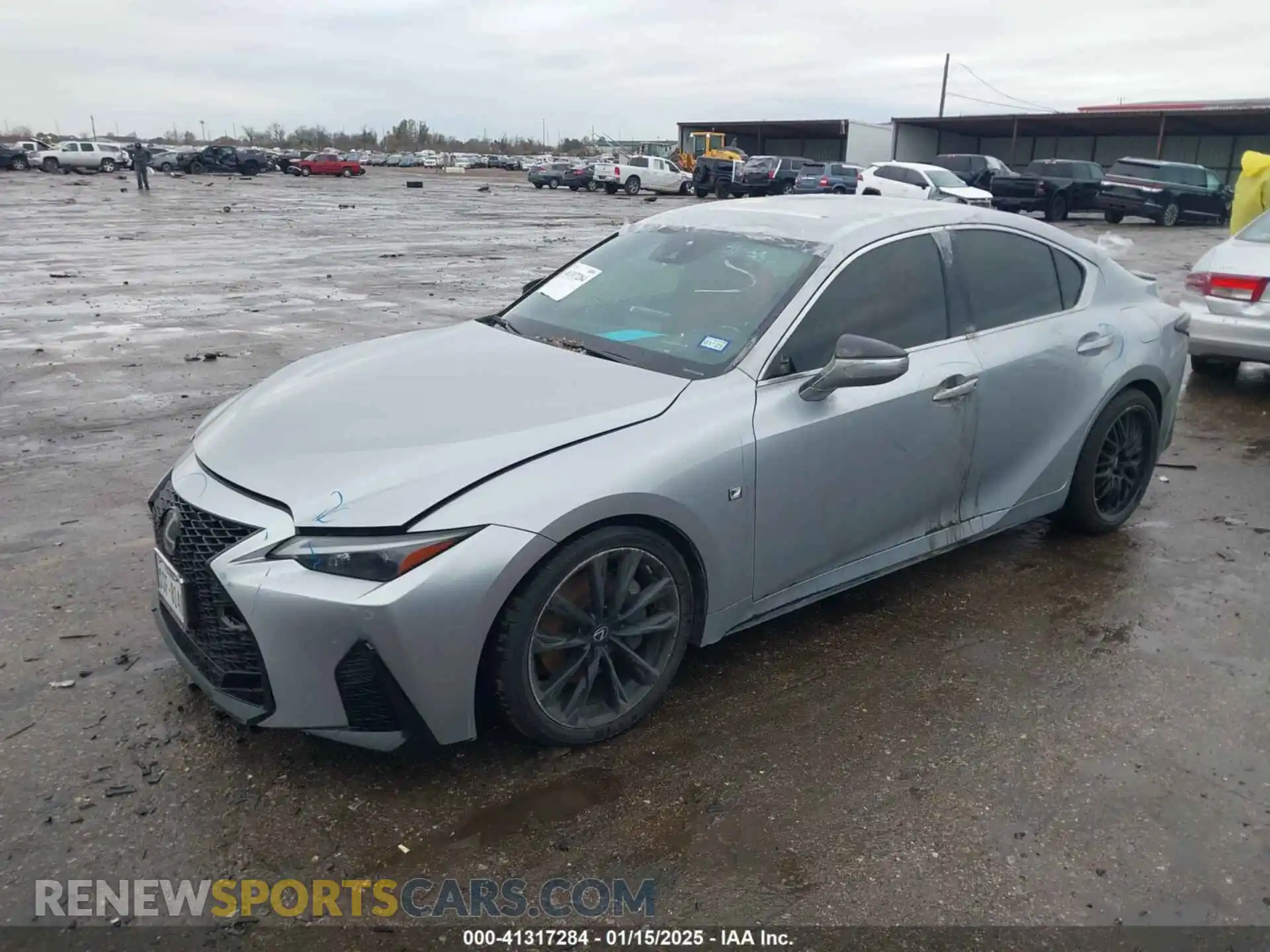 2 Photograph of a damaged car JTHGZ1B25M5045144 LEXUS IS 350 2021