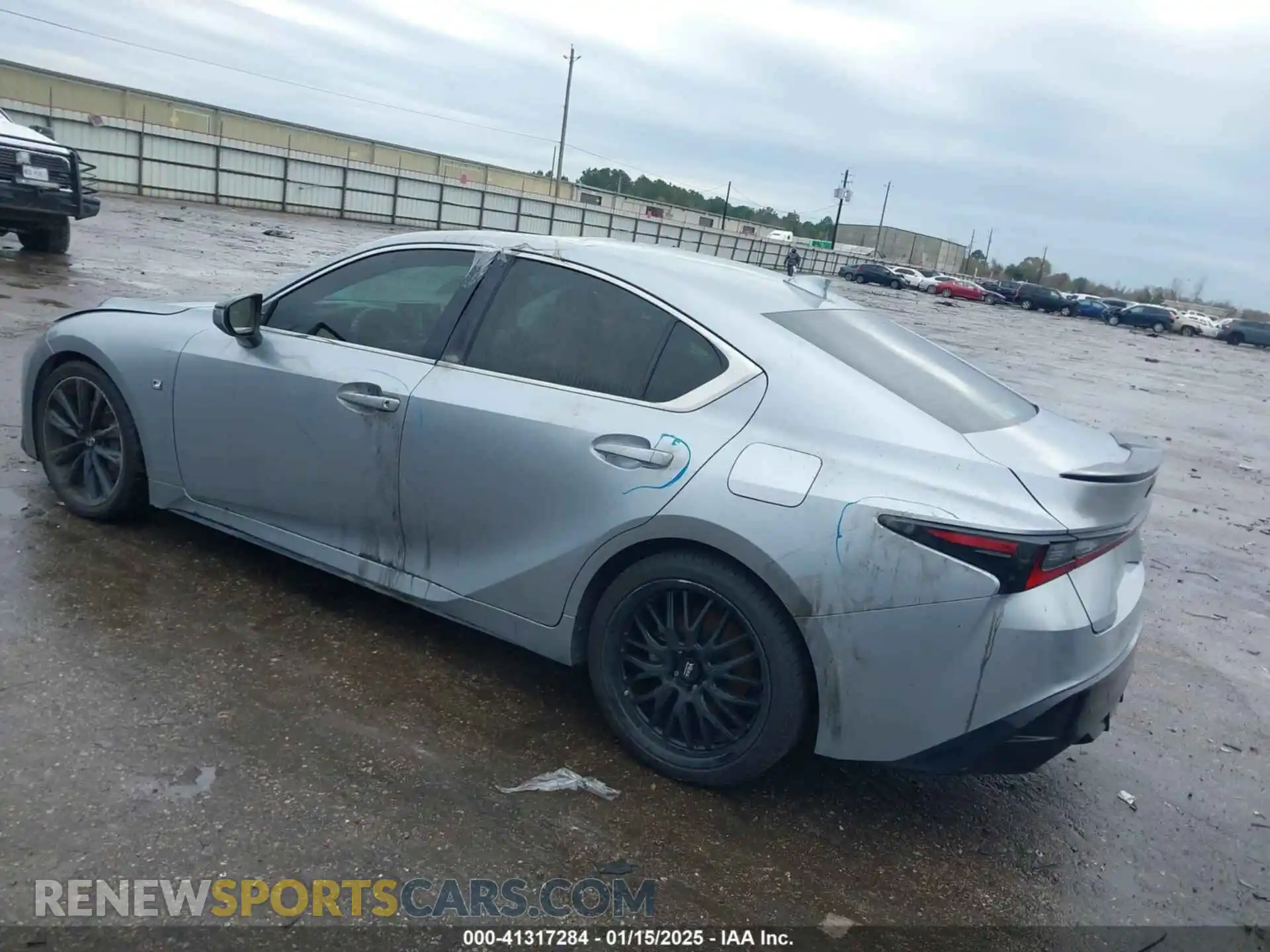 3 Photograph of a damaged car JTHGZ1B25M5045144 LEXUS IS 350 2021