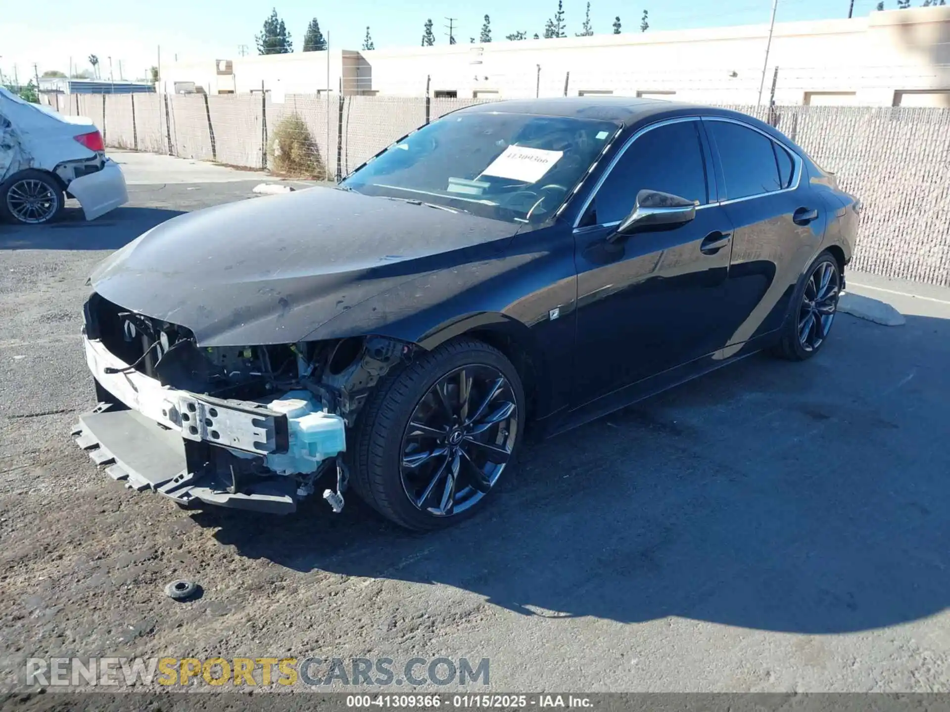 2 Photograph of a damaged car JTHGZ1B27M5043699 LEXUS IS 350 2021