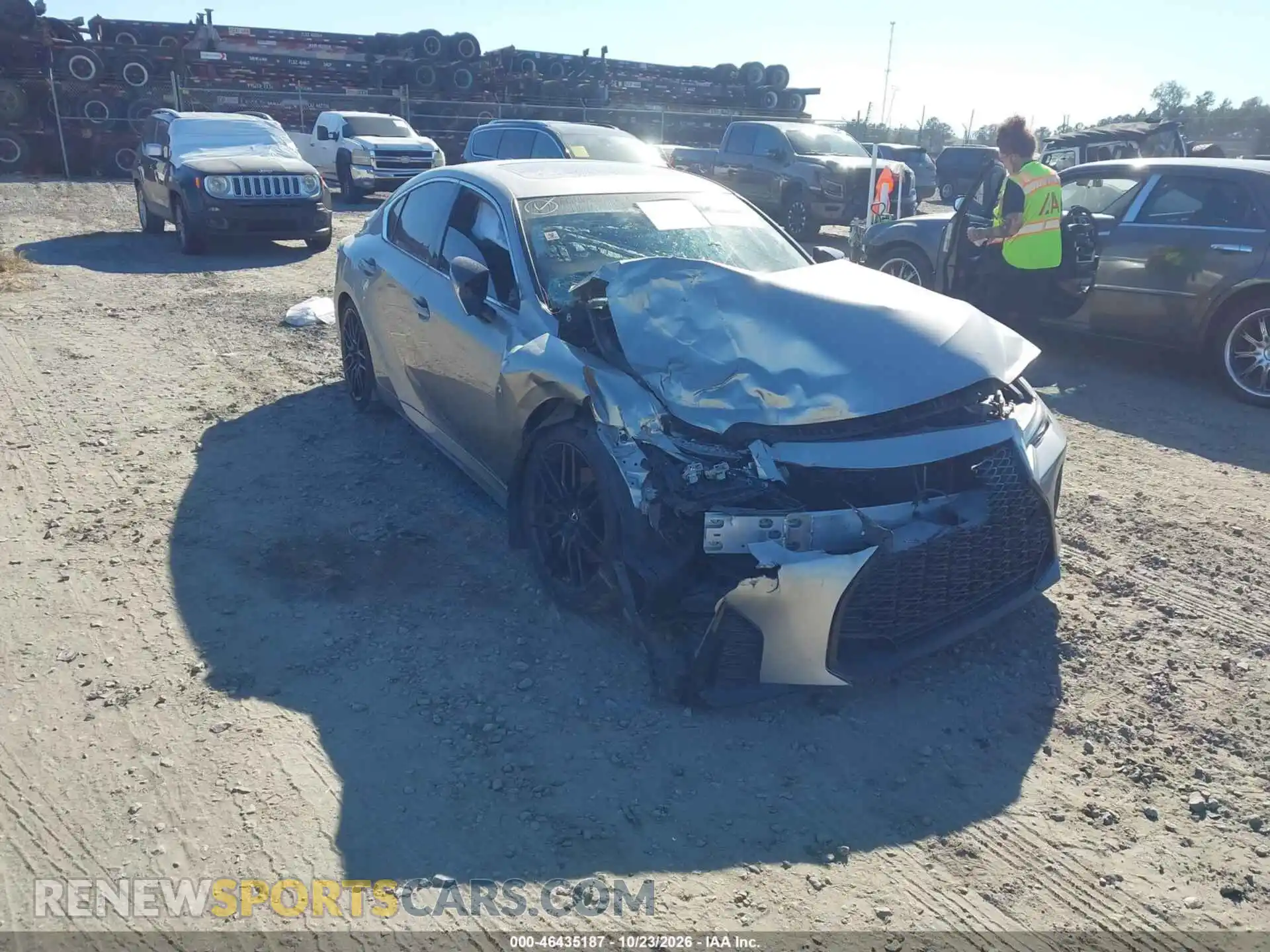 1 Photograph of a damaged car JTHGZ1B29M5041422 LEXUS IS 350 2021