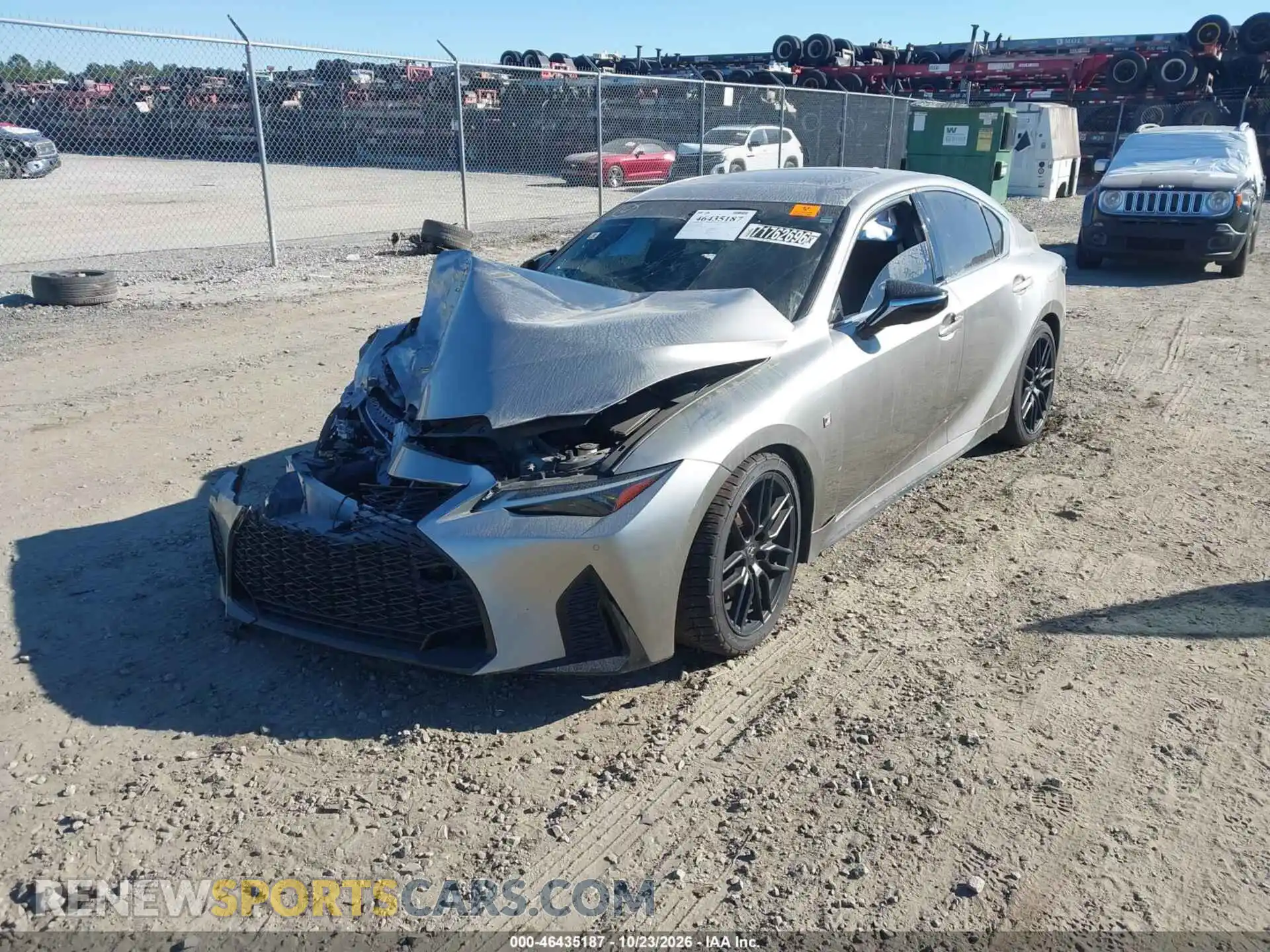 2 Photograph of a damaged car JTHGZ1B29M5041422 LEXUS IS 350 2021