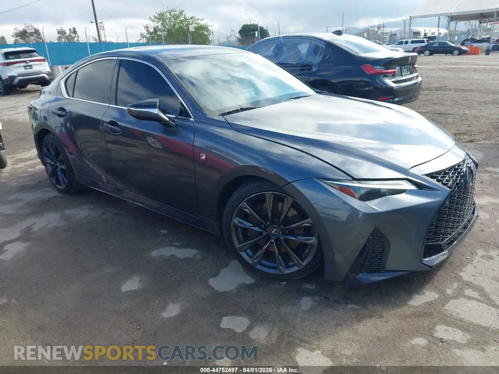 1 Photograph of a damaged car JTHGZ1B29M5047351 LEXUS IS 350 2021