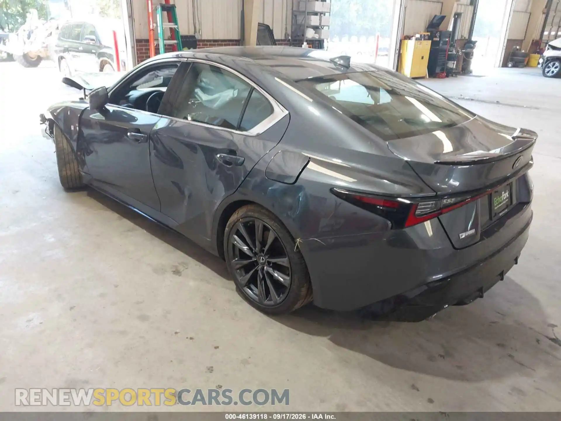 3 Photograph of a damaged car JTHGZ1B2XM5038819 LEXUS IS 350 2021