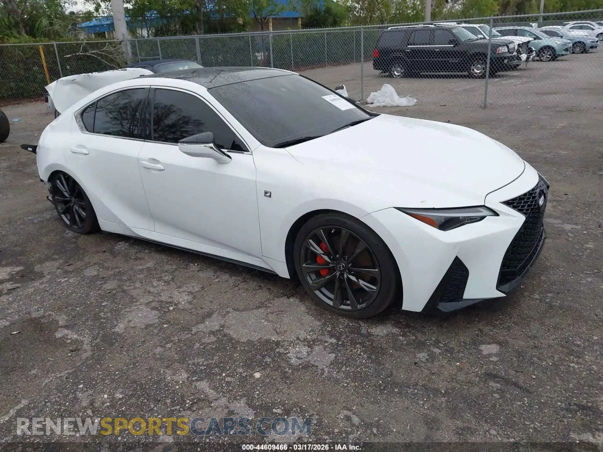 1 Photograph of a damaged car JTHGZ1B2XM5047942 LEXUS IS 350 2021