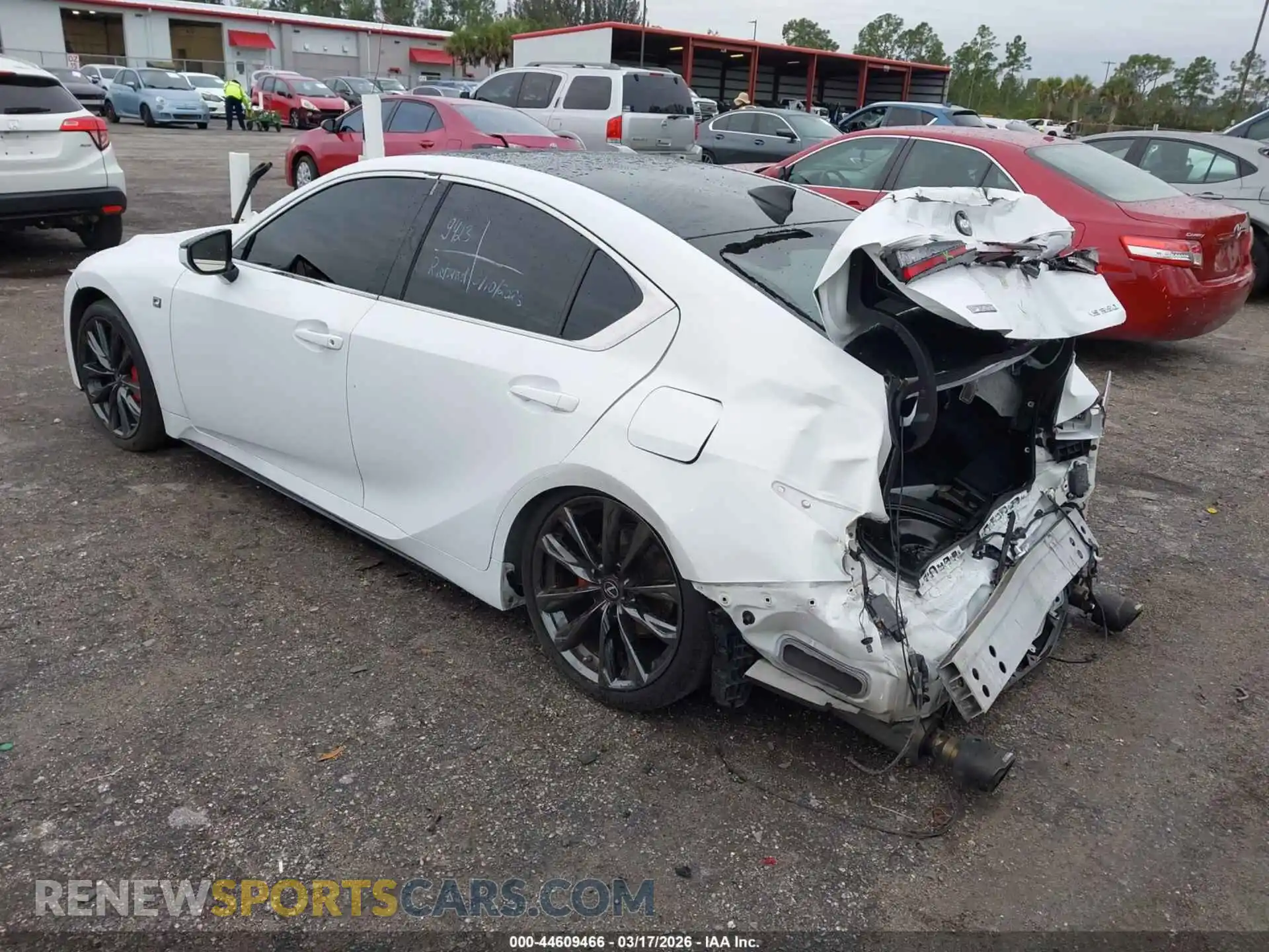 3 Photograph of a damaged car JTHGZ1B2XM5047942 LEXUS IS 350 2021