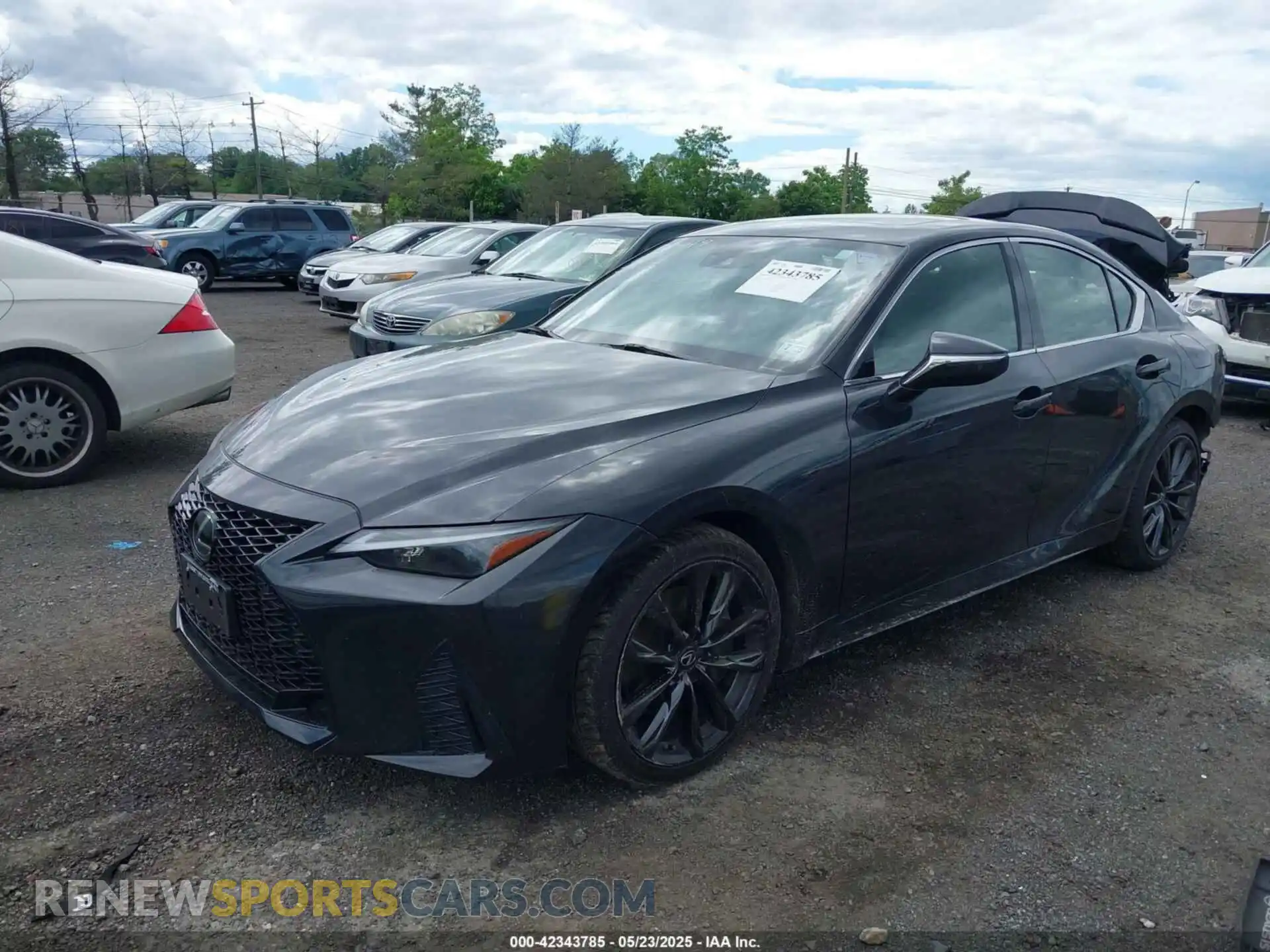 2 Photograph of a damaged car JTHGZ1E29M5021537 LEXUS IS 350 2021