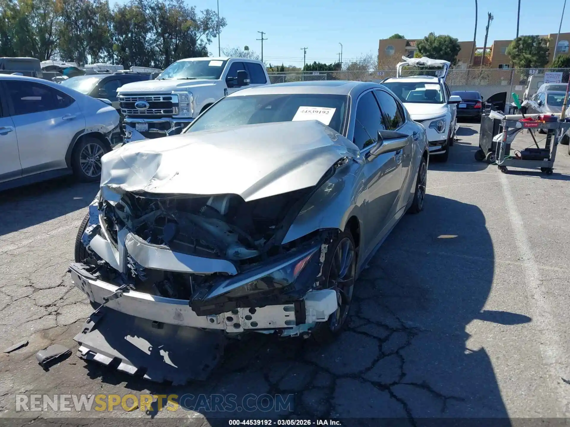 2 Photograph of a damaged car JTHGZ1B23P5061248 LEXUS IS 350 2023