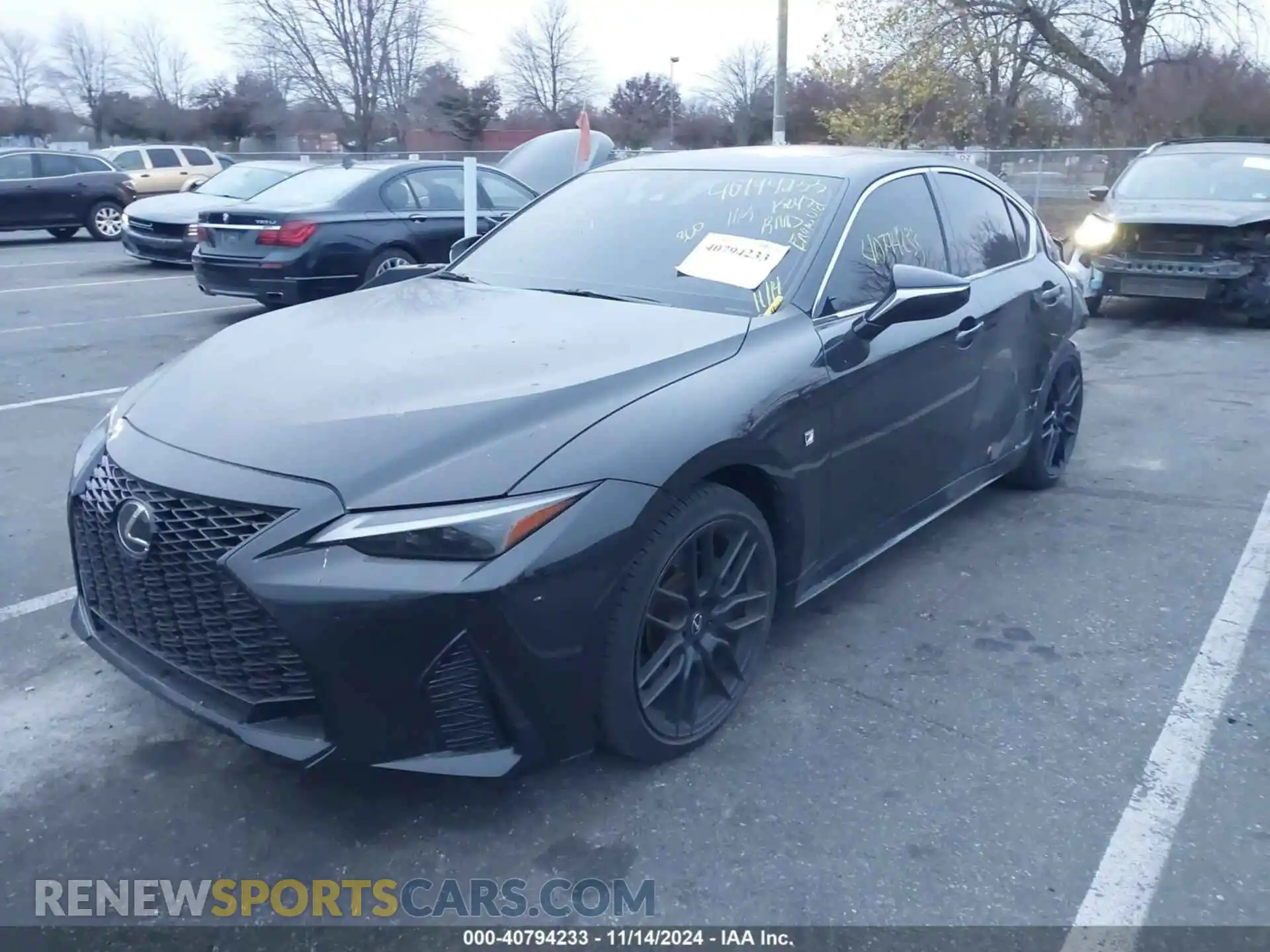 2 Photograph of a damaged car JTHGZ1E23P5031341 LEXUS IS 350 2023