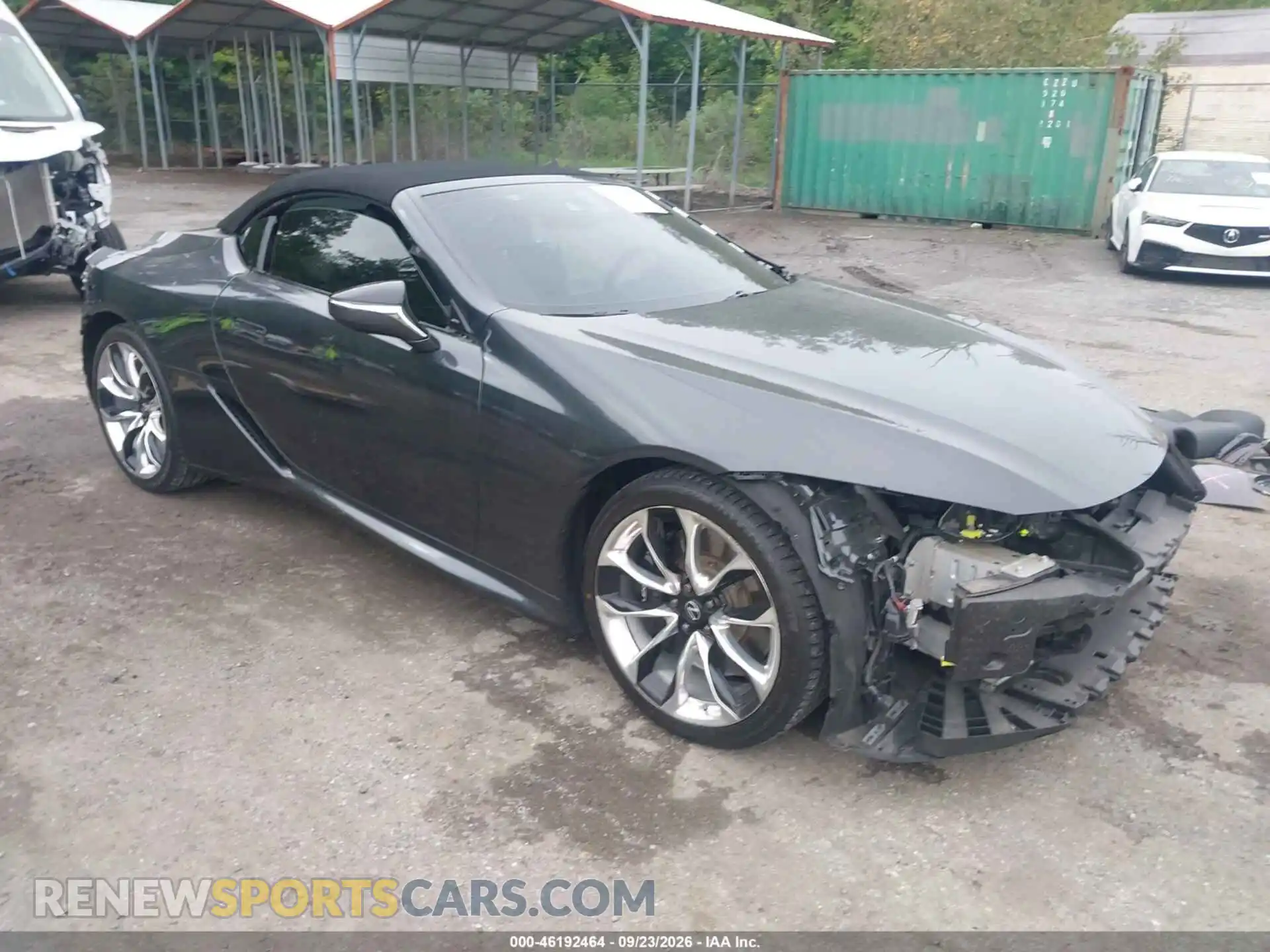 1 Photograph of a damaged car JTHKPAAY5MA104335 LEXUS LC 500 2021