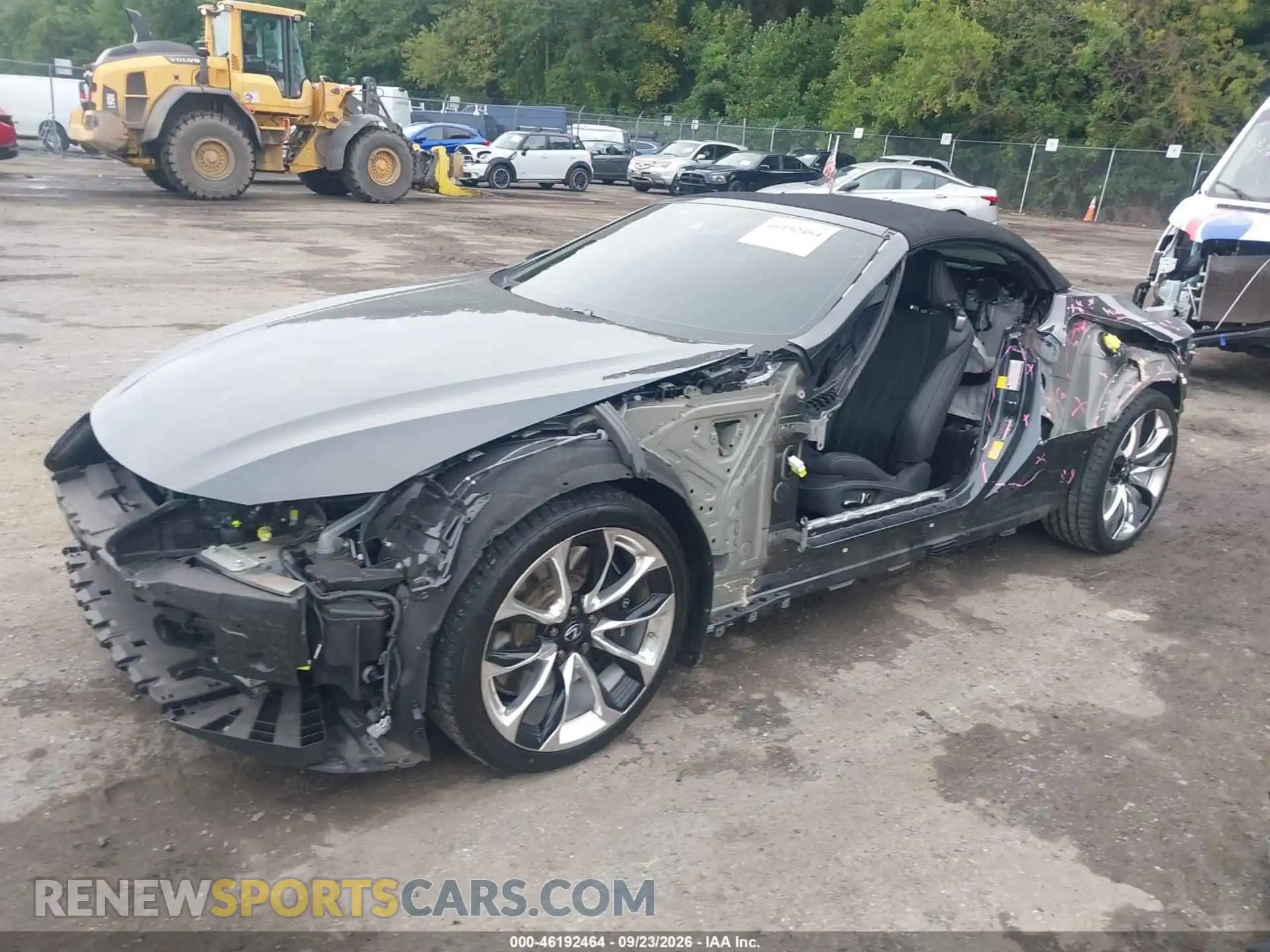 2 Photograph of a damaged car JTHKPAAY5MA104335 LEXUS LC 500 2021