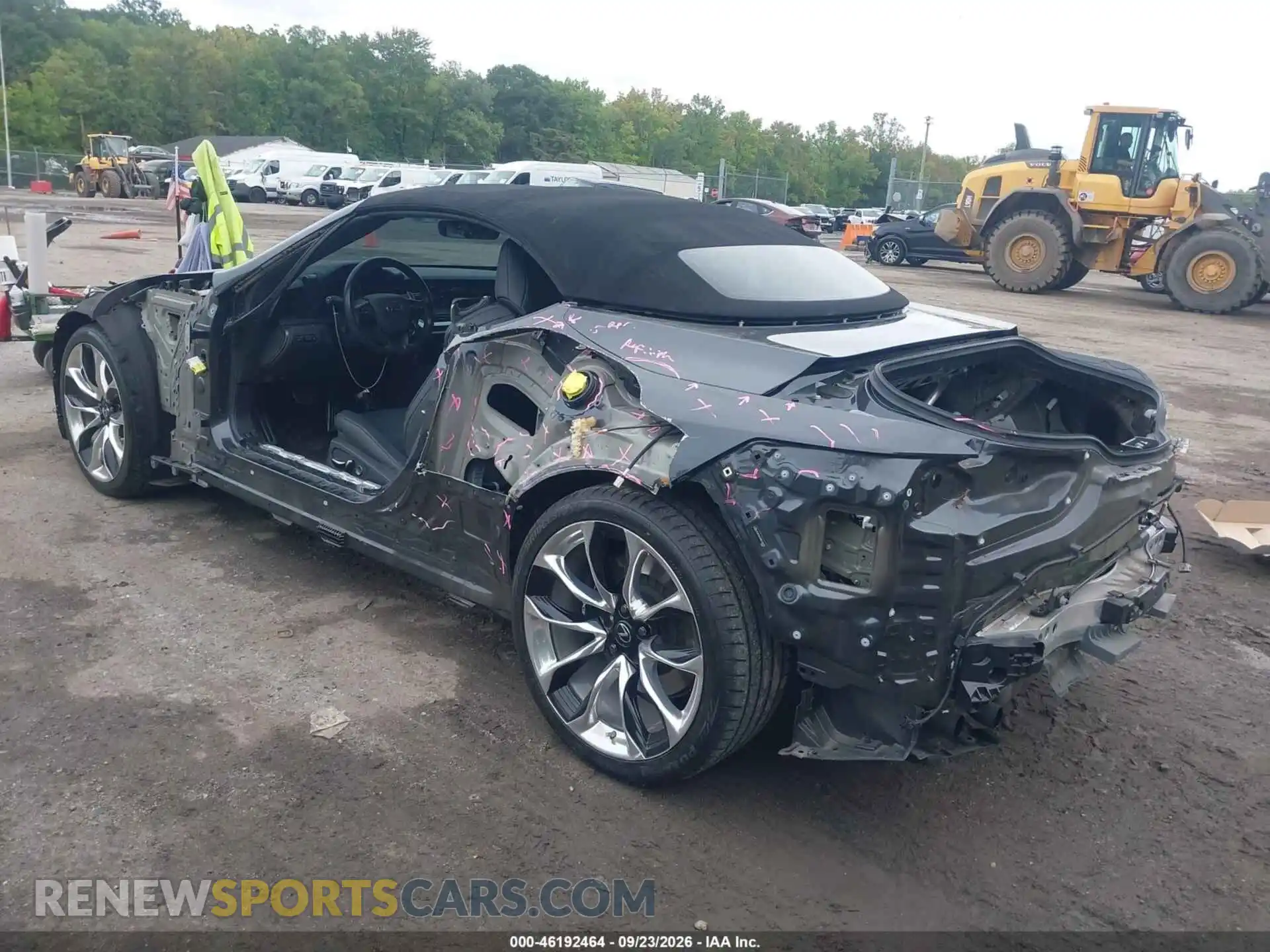 3 Photograph of a damaged car JTHKPAAY5MA104335 LEXUS LC 500 2021