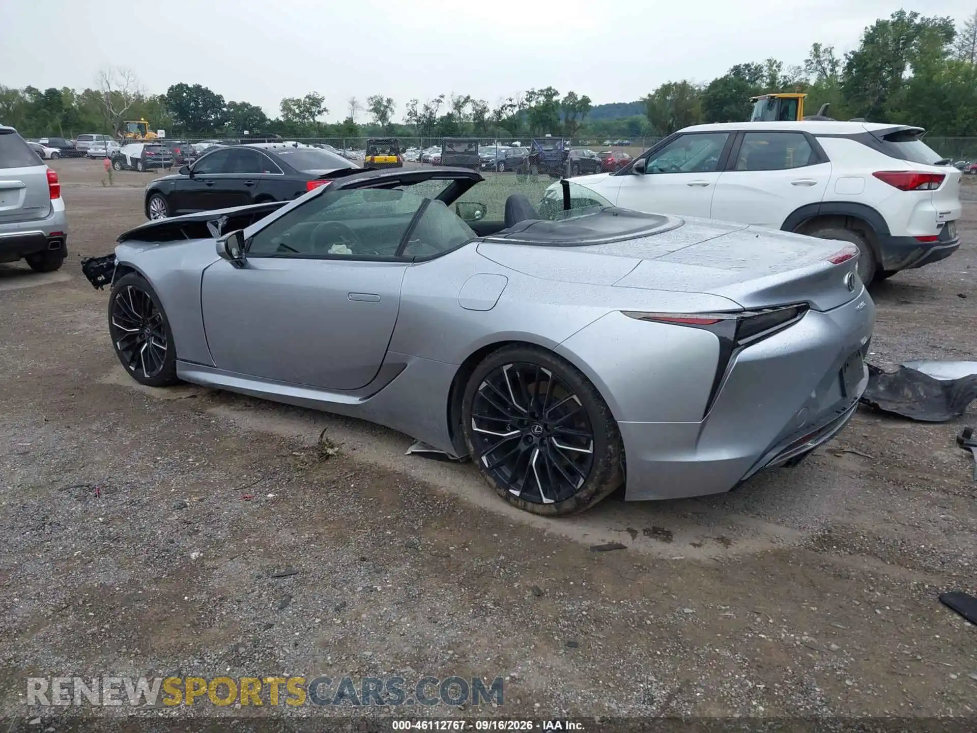 3 fotografías del automóvil dañado JTHGPAAY5NA105802 LEXUS LC 500 2022