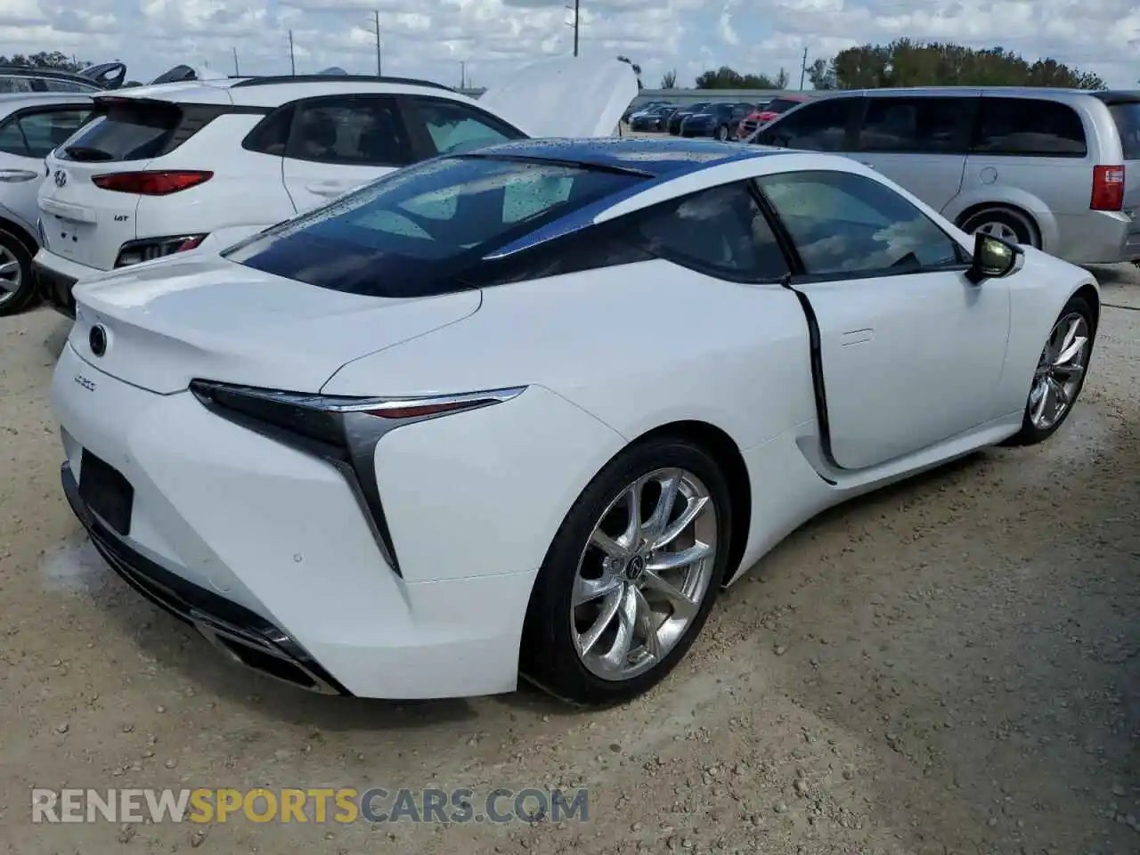 3 Photograph of a damaged car JTHEP5AYXLA008039 LEXUS LC500 2020